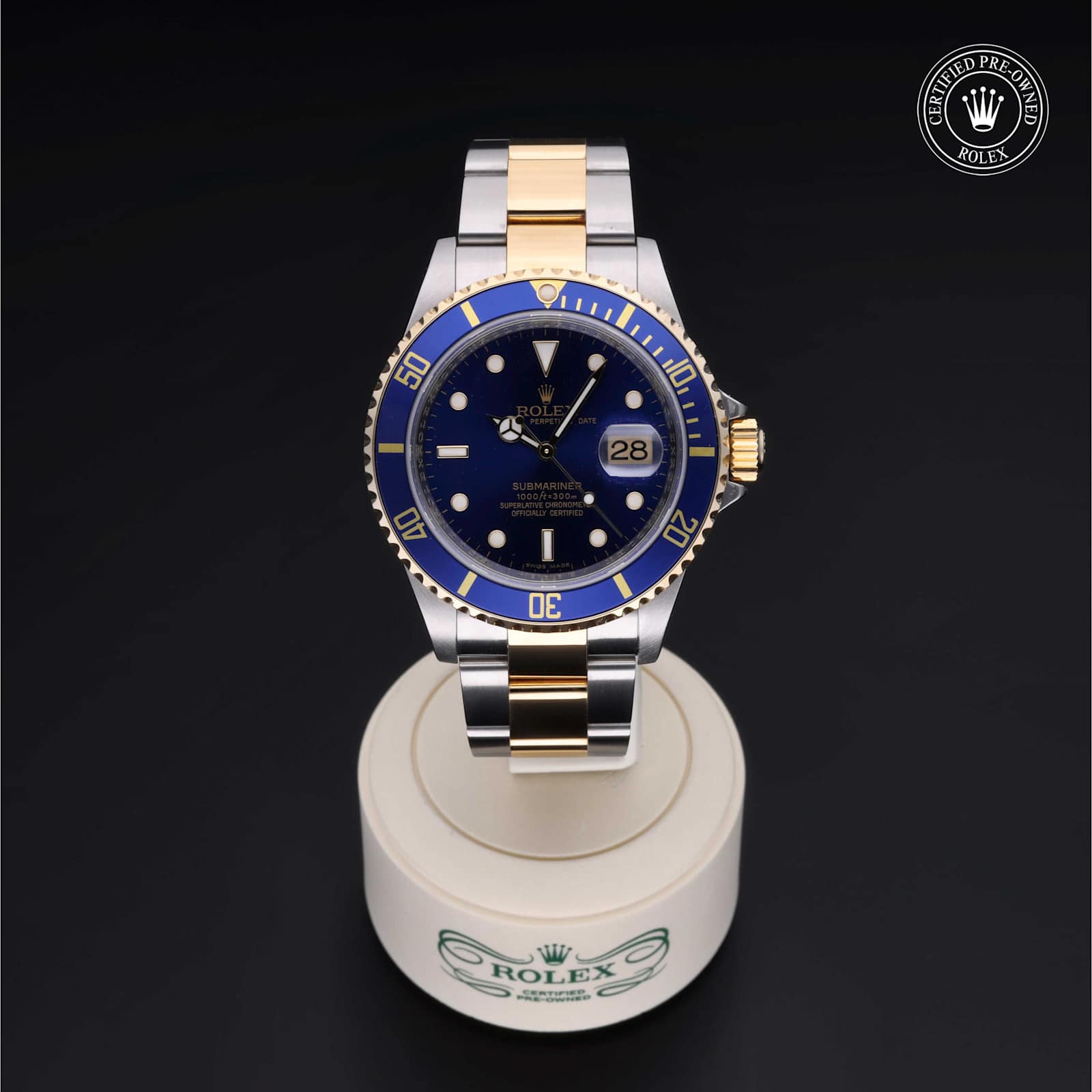 Rolex Submariner Date in Bicolor, 16613 - Bucherer