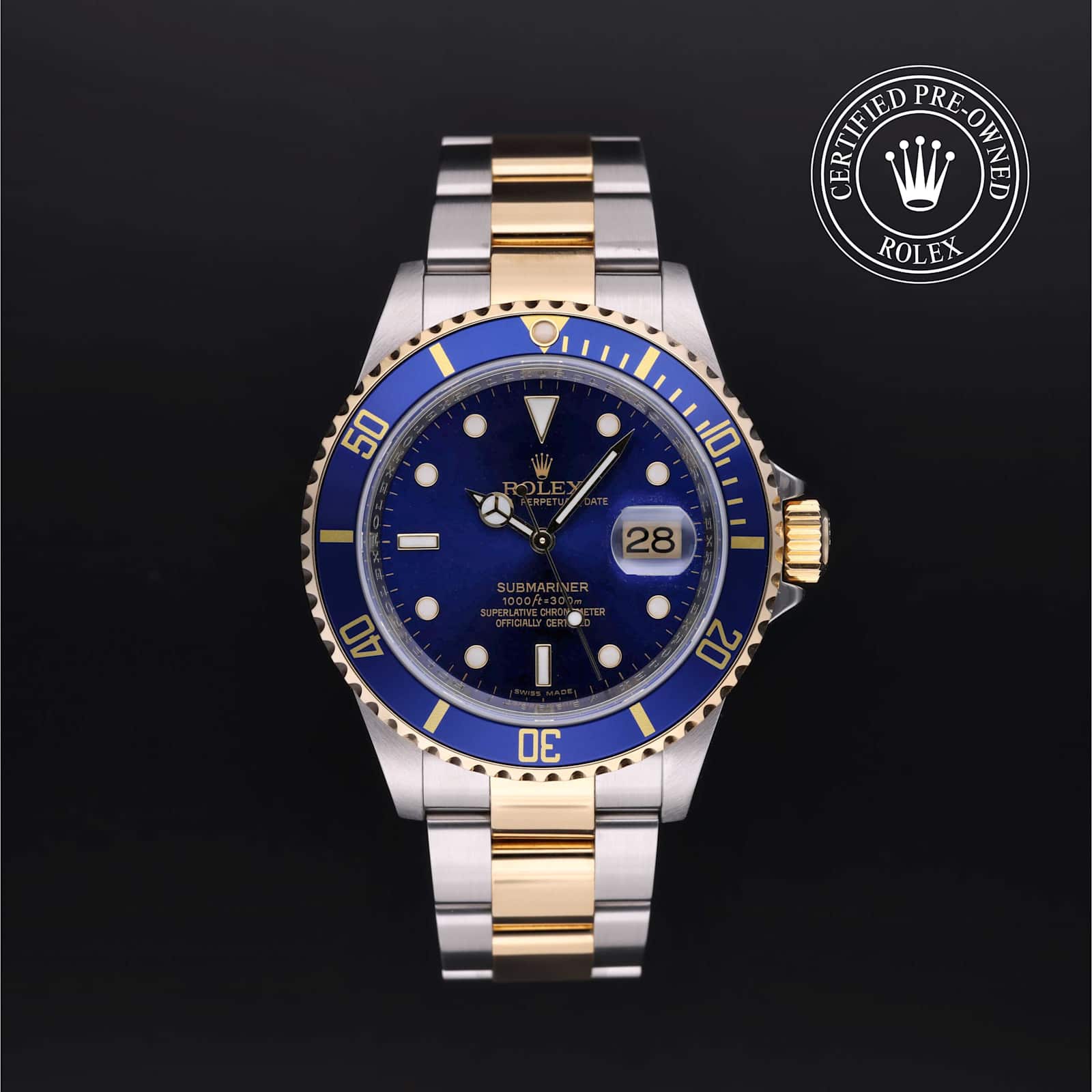 Rolex Submariner Date in Bicolor, 16613 - Bucherer