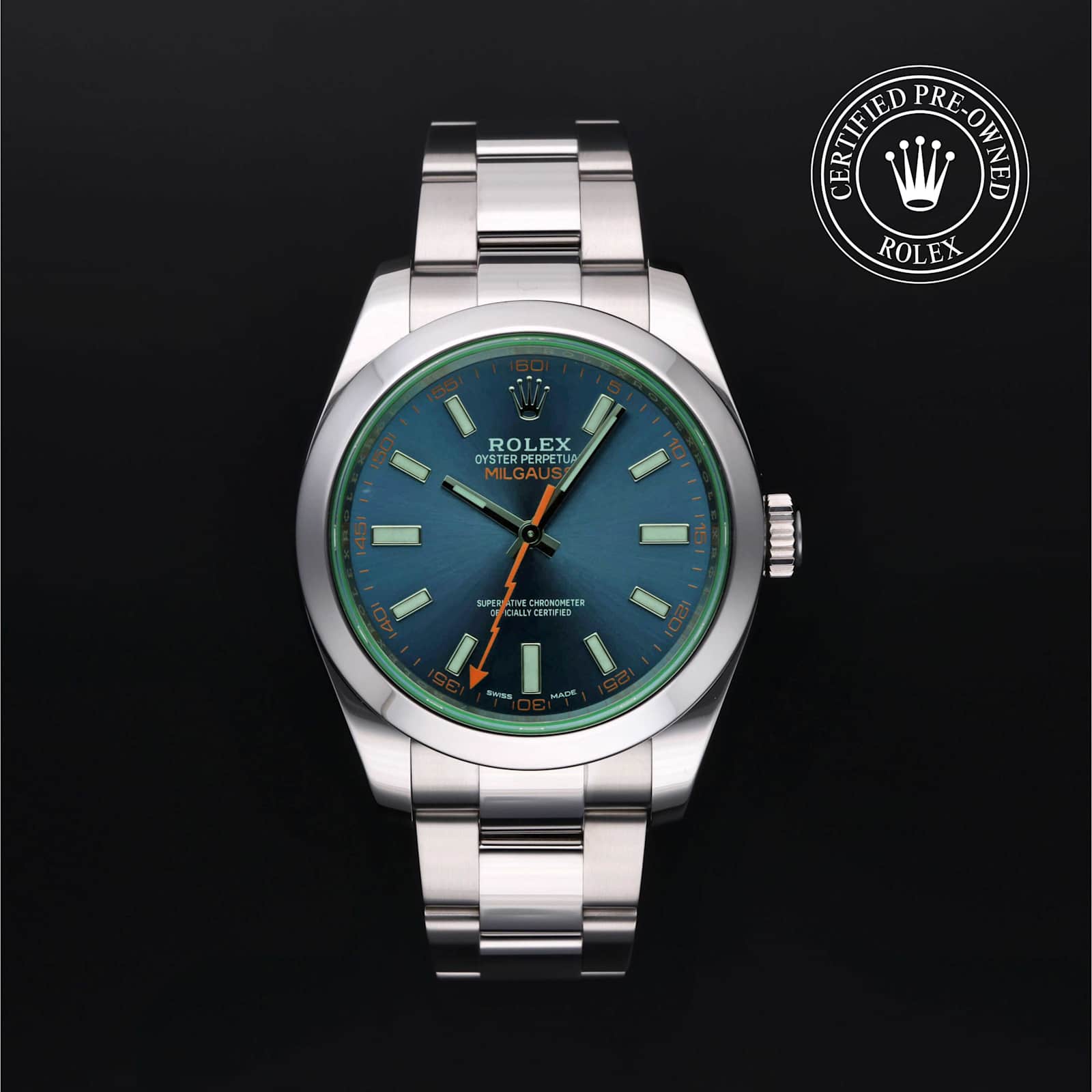Rolex Milgauss in Steel, 116400 - Bucherer
