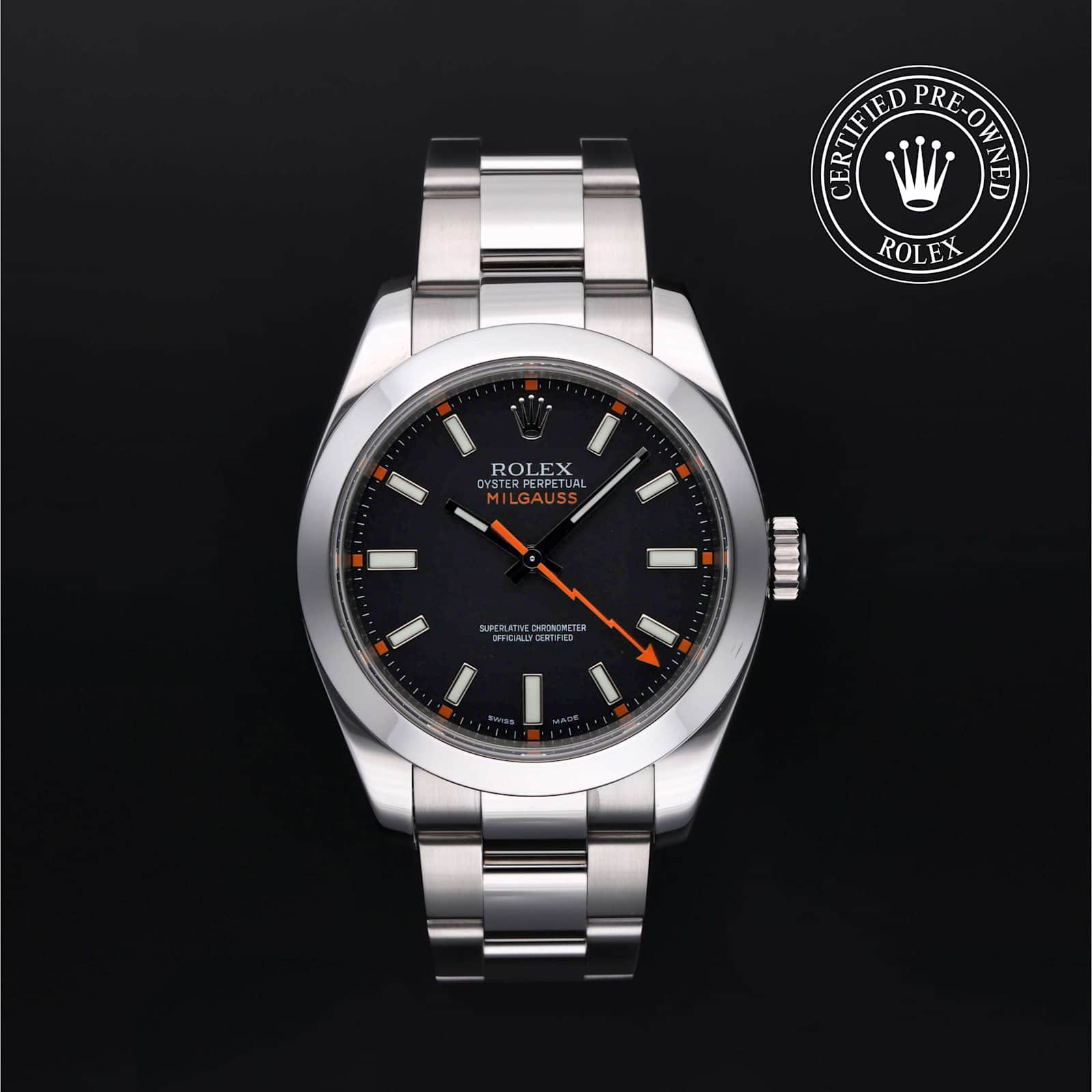 Rolex Milgauss in Steel, 116400 - Bucherer