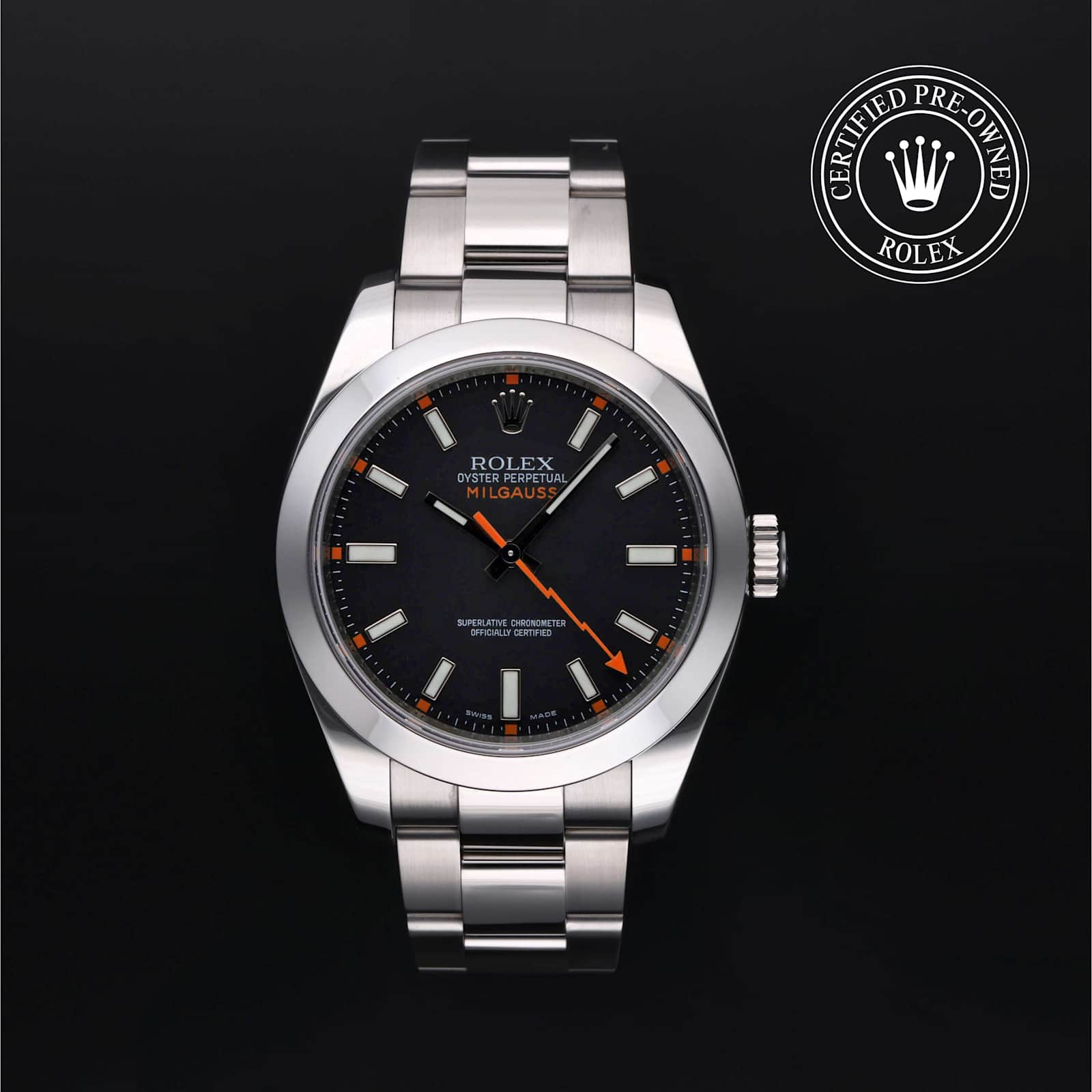Rolex Milgauss in Steel, 116400 - Bucherer