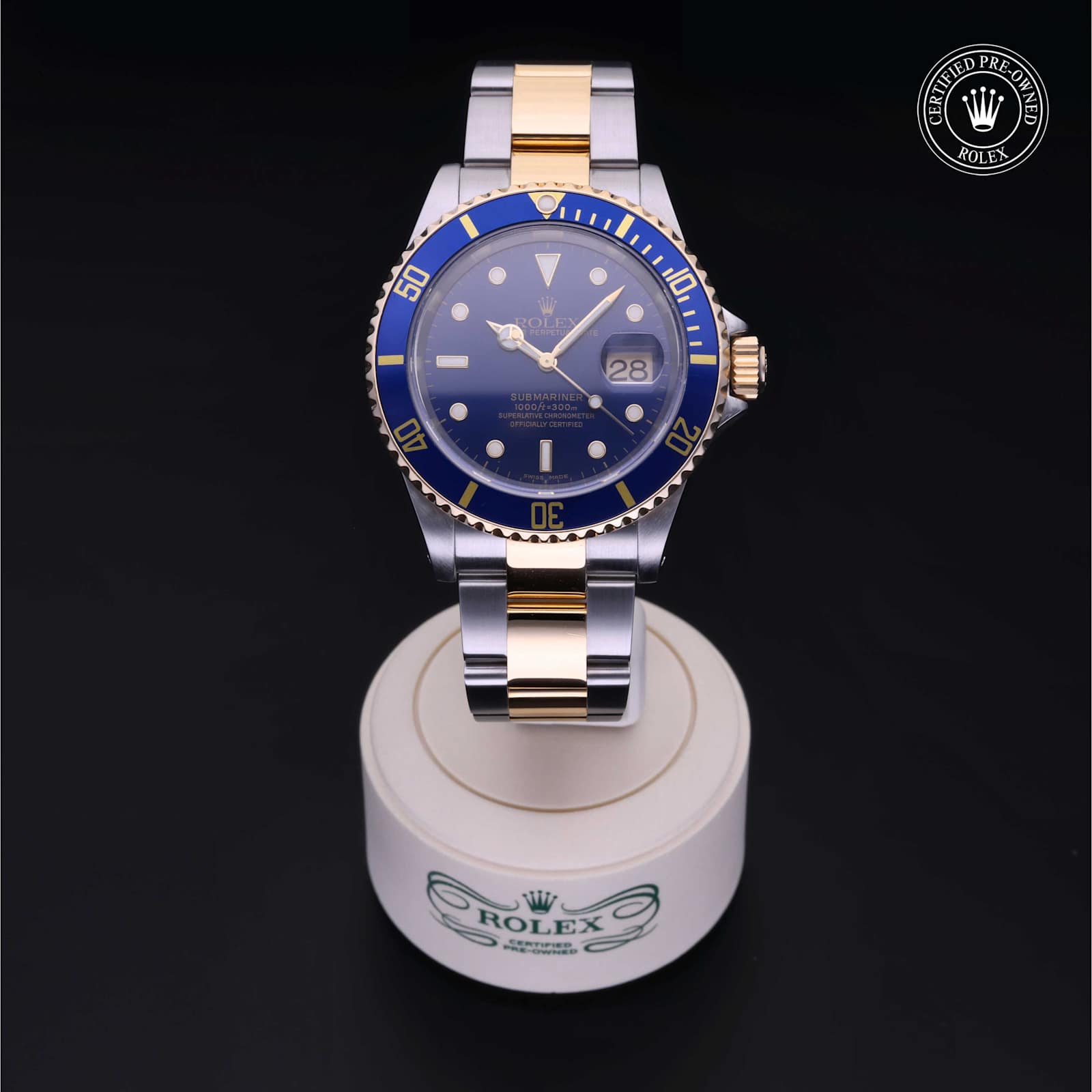 Rolex Submariner Date in Bicolor, 16613 - Bucherer