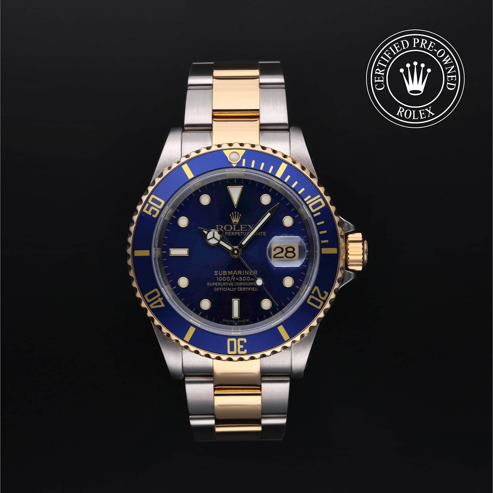 Rolex Submariner Date in Bicolor, 16613 - Bucherer