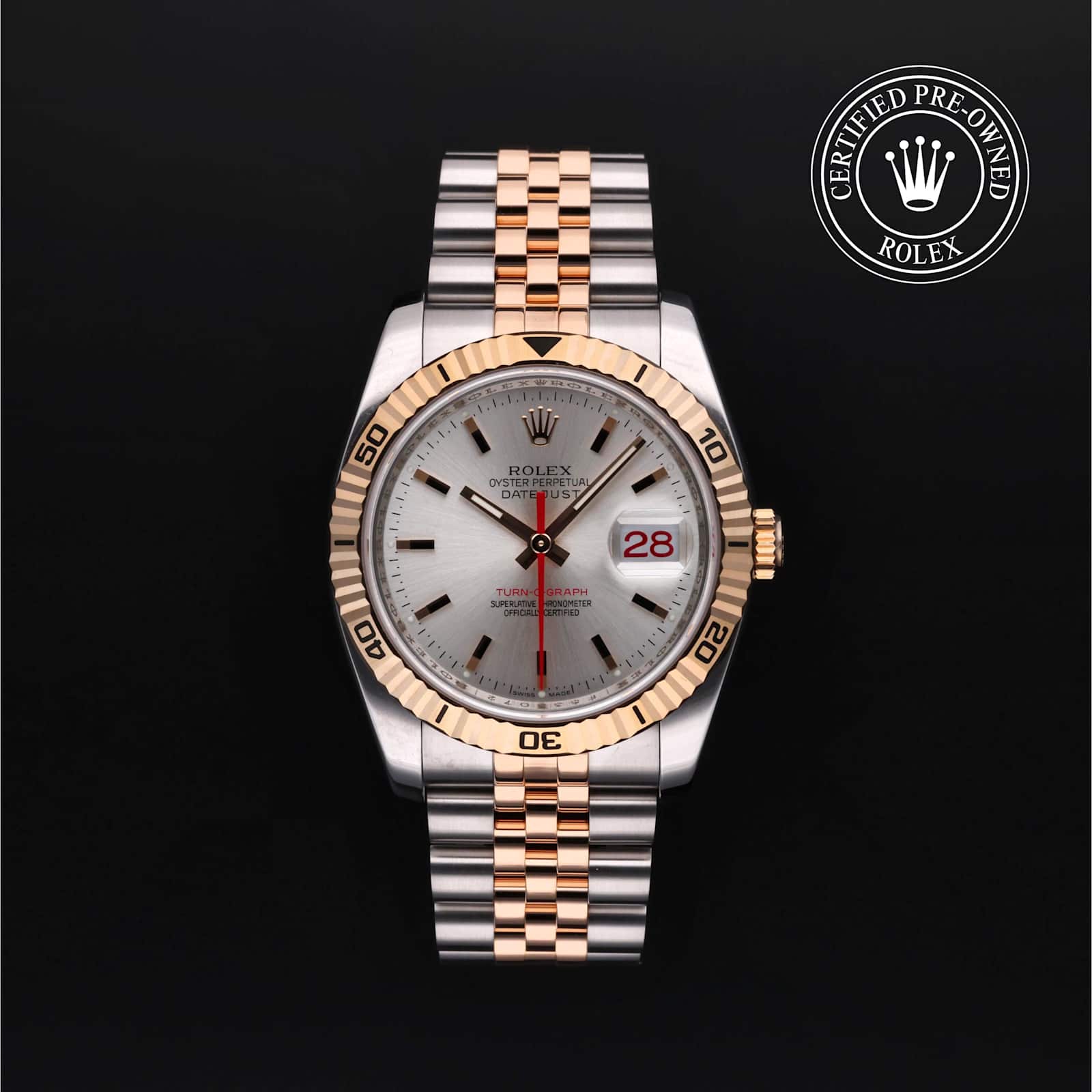 Rolex Turn-O-Graph in Bicolor, 116261 - Bucherer