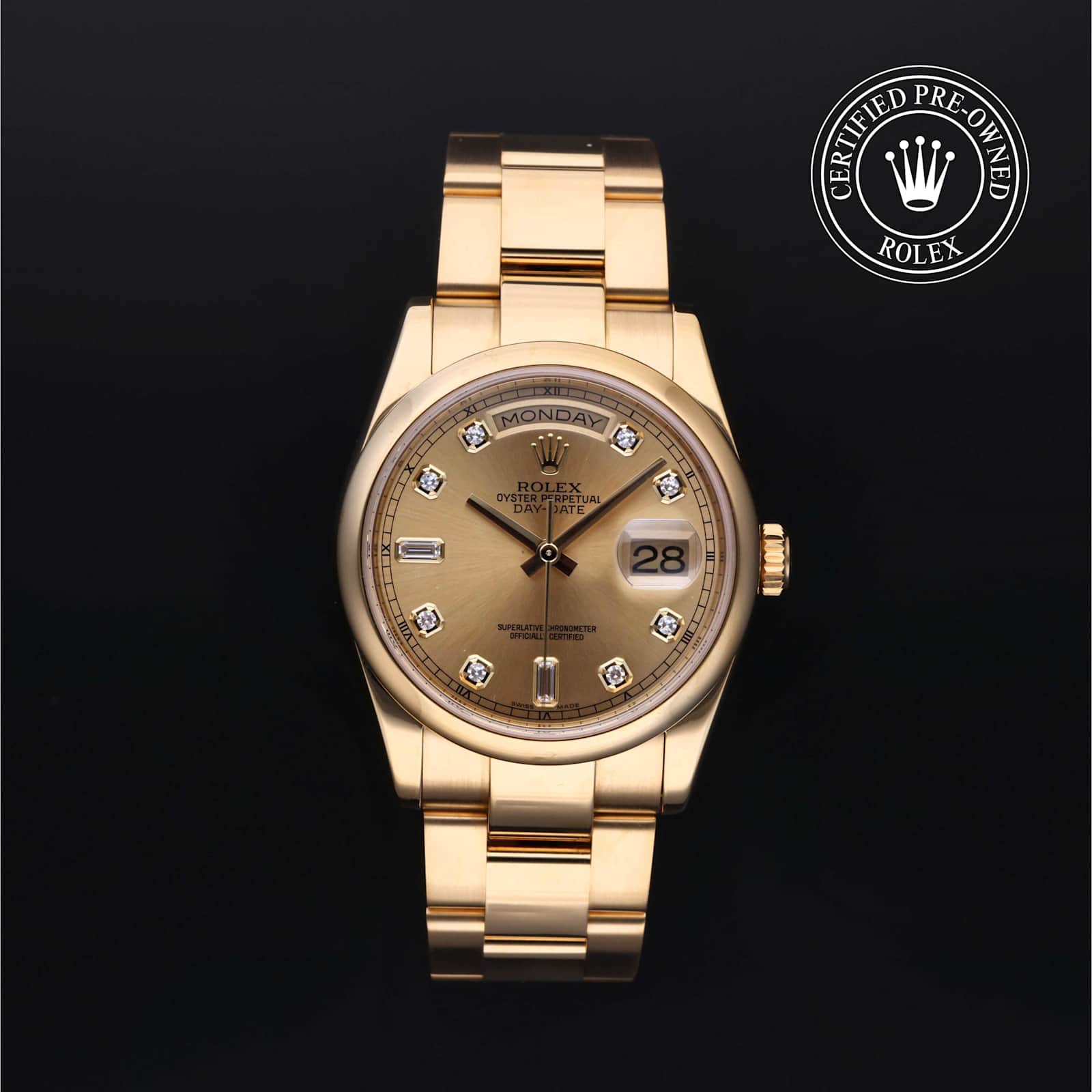 Rolex Day-Date in Yellow Gold, 118208 - Bucherer