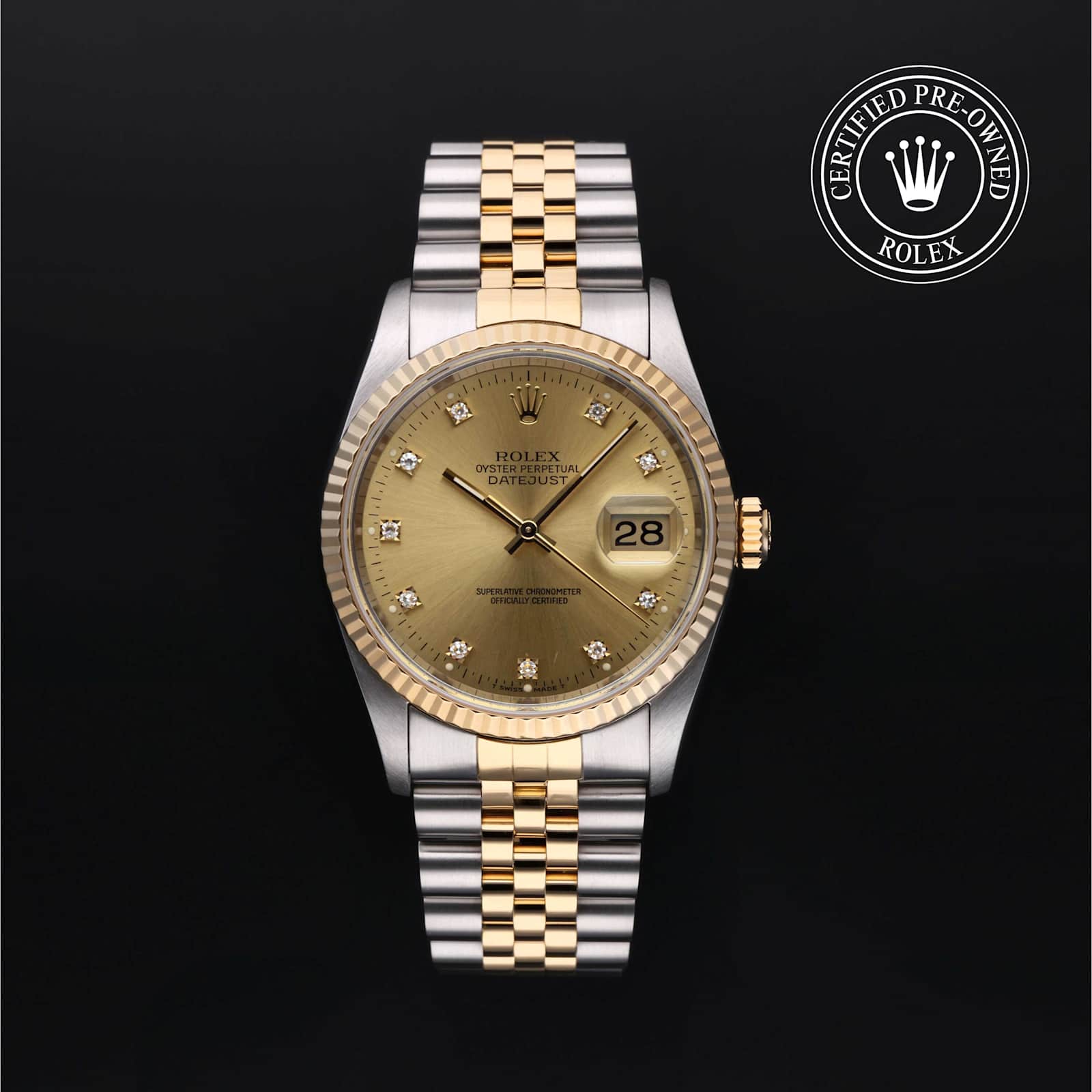 Rolex Datejust in Bicolor, 16233 - Bucherer