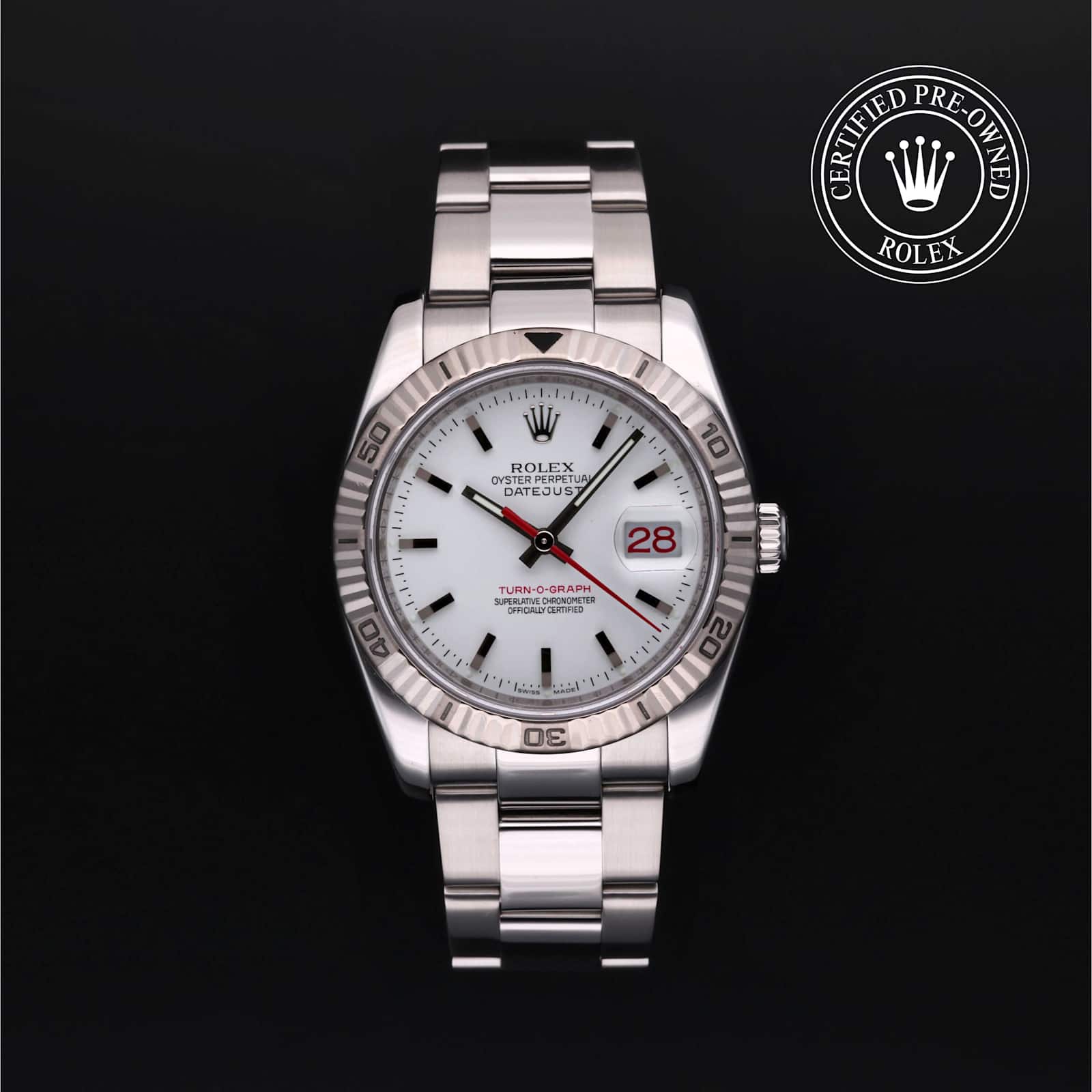 Rolex Turn-O-Graph in Steel, 116264 - Bucherer