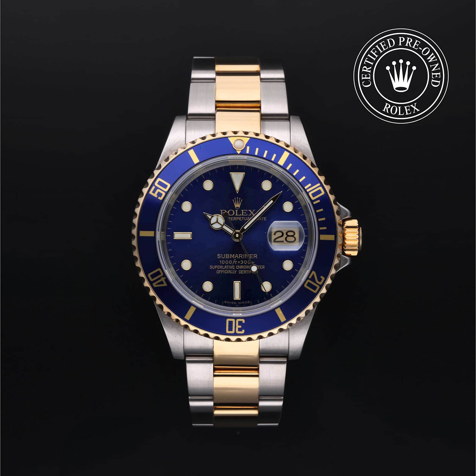 Rolex Submariner Date in Bicolor, 16613 - Bucherer