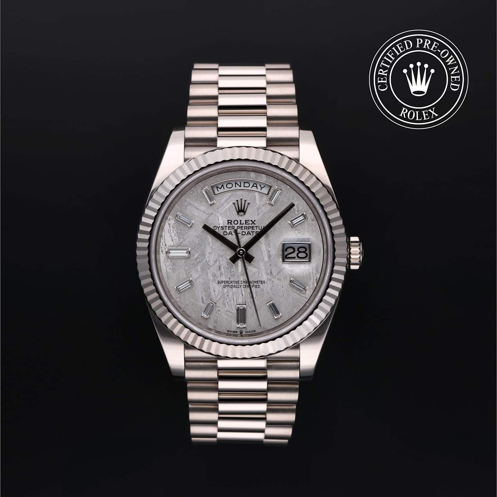 Rolex Day-Date in White Gold, 228239 - Bucherer