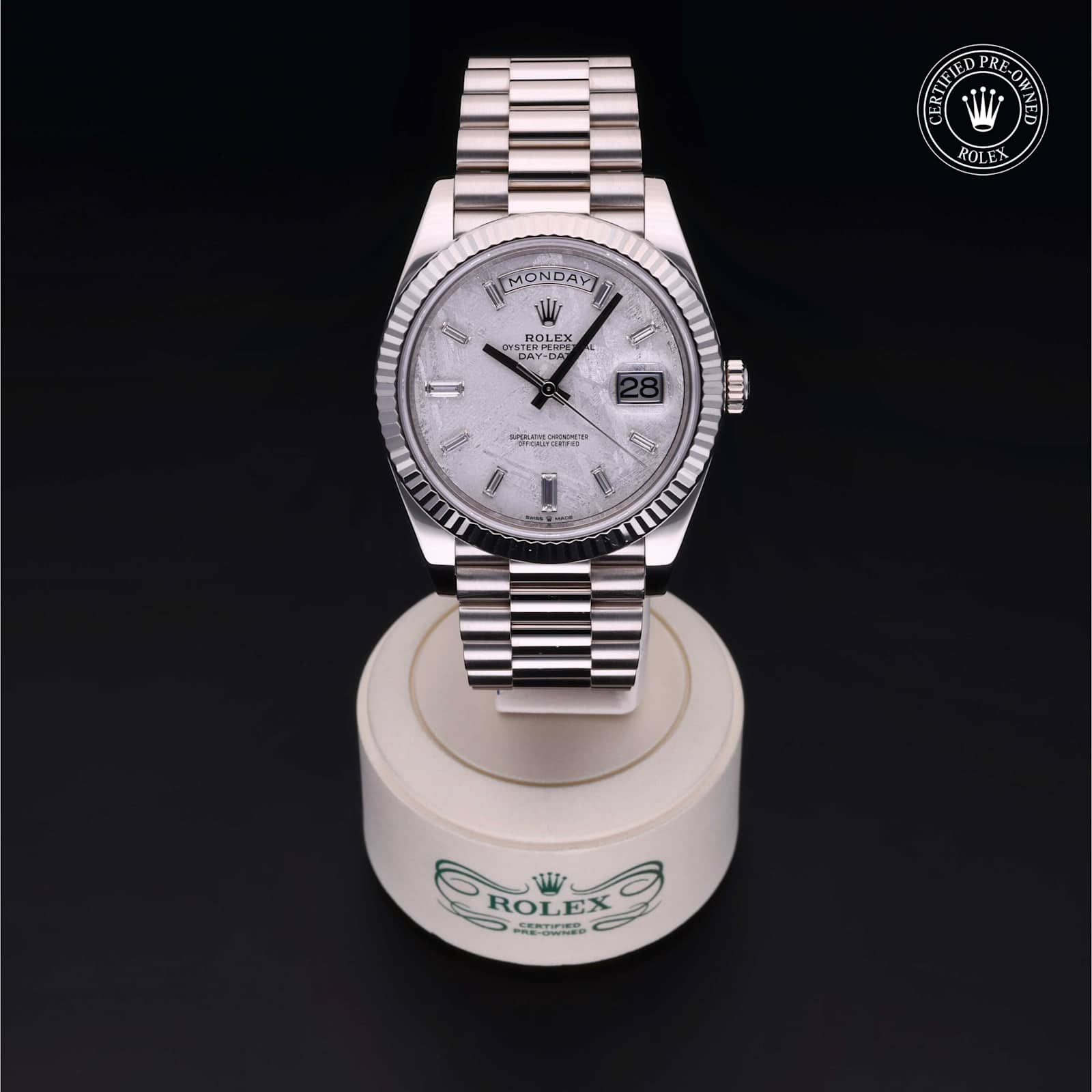 Rolex Day-Date in White Gold, 228239 - Bucherer