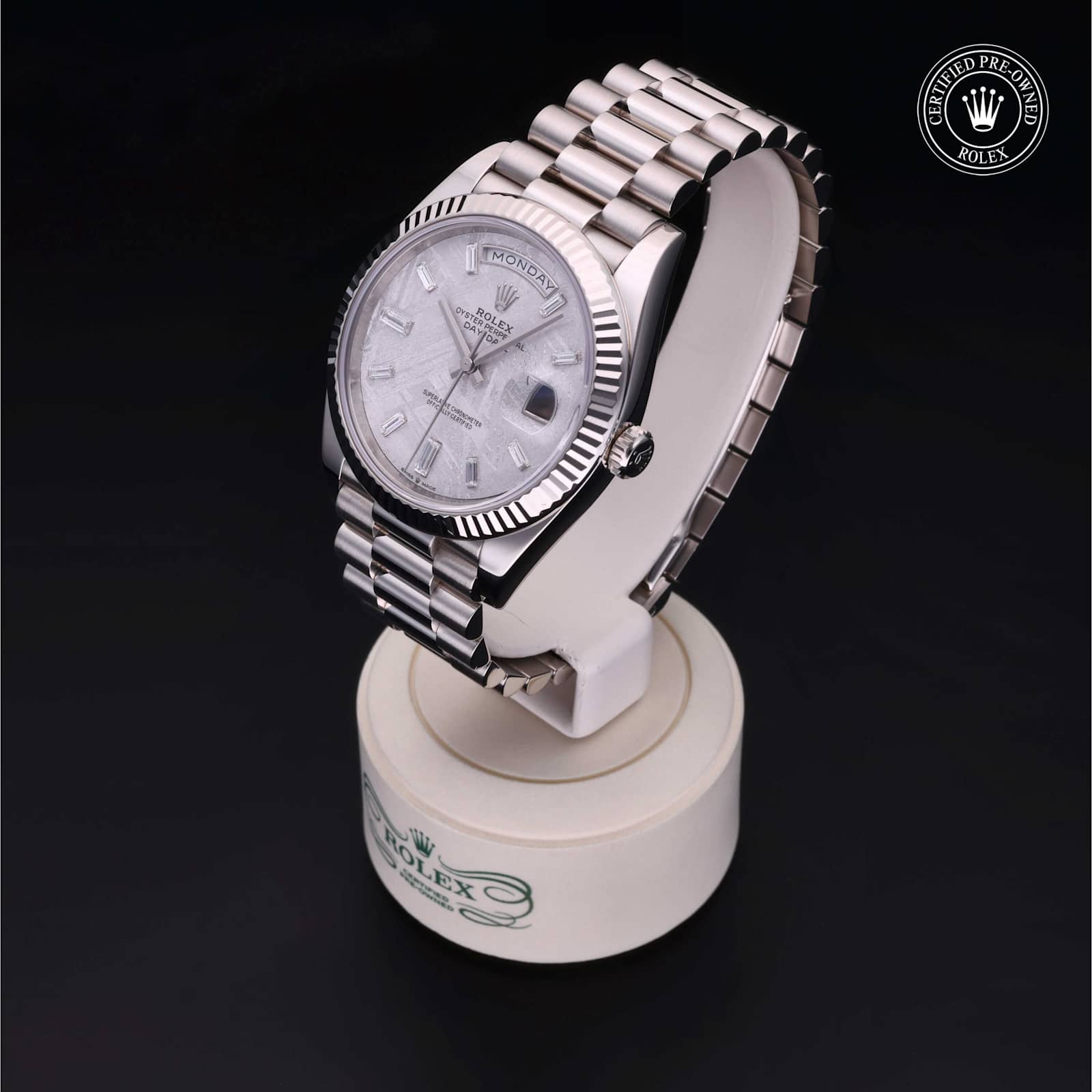 Rolex Day-Date in White Gold, 228239 - Bucherer