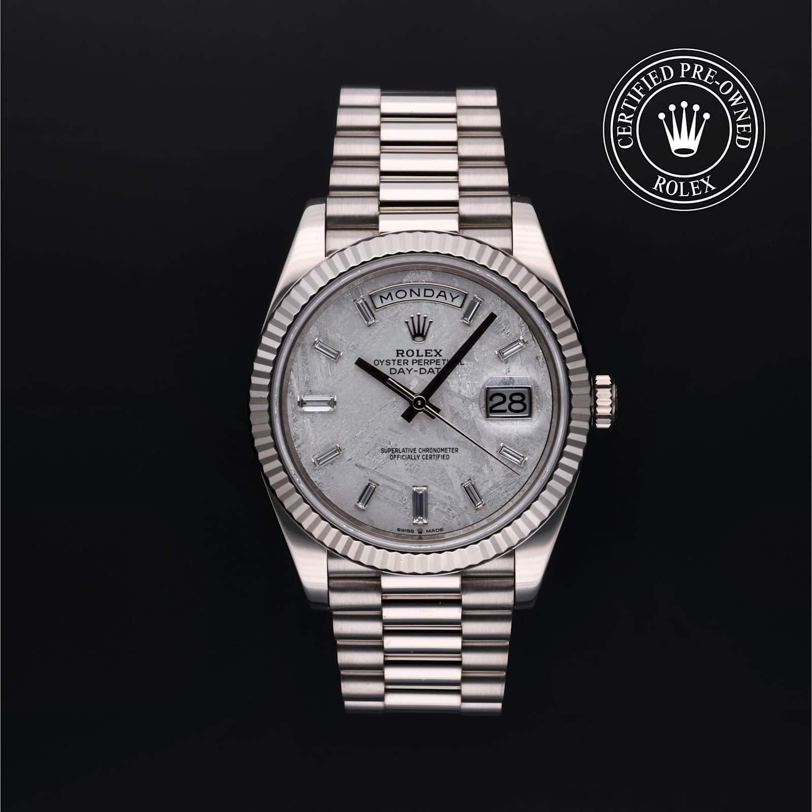 Rolex Day-Date in White Gold, 228239 - Bucherer