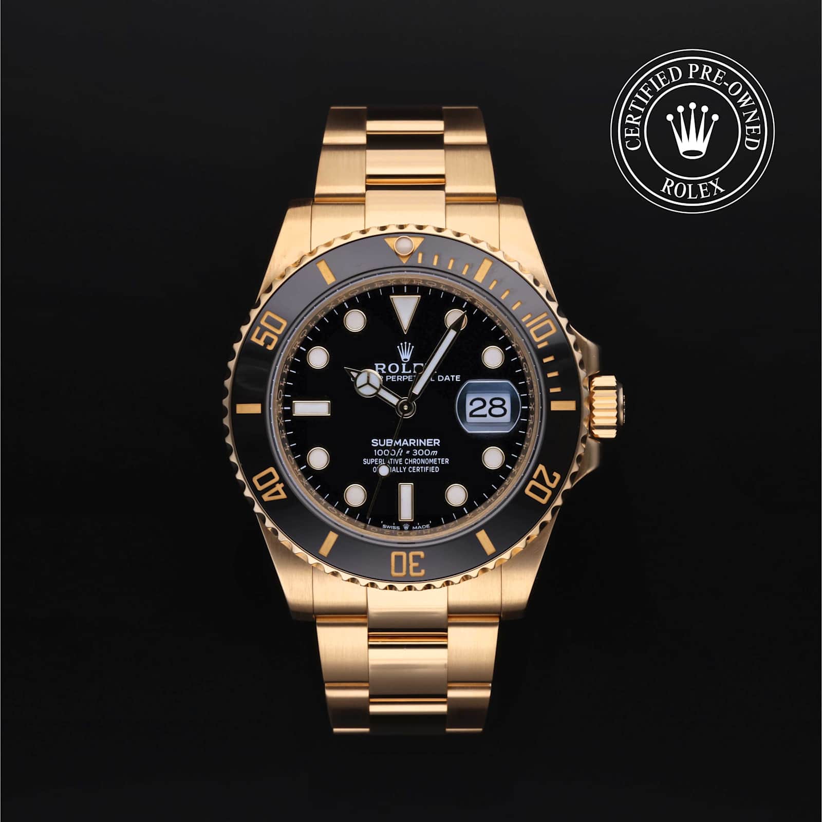 Rolex Submariner Date in Yellow Gold, 126618 - Bucherer