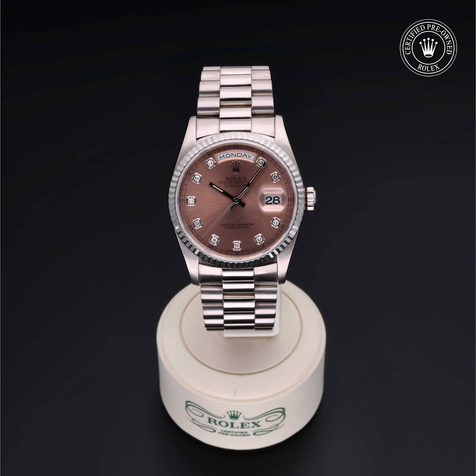 Rolex Day-Date in White Gold, 18239 - Bucherer