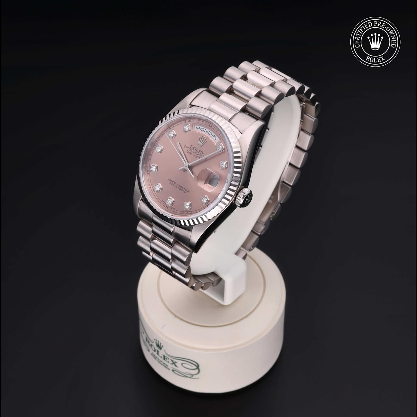 Rolex Day-Date in White Gold, 18239 - Bucherer