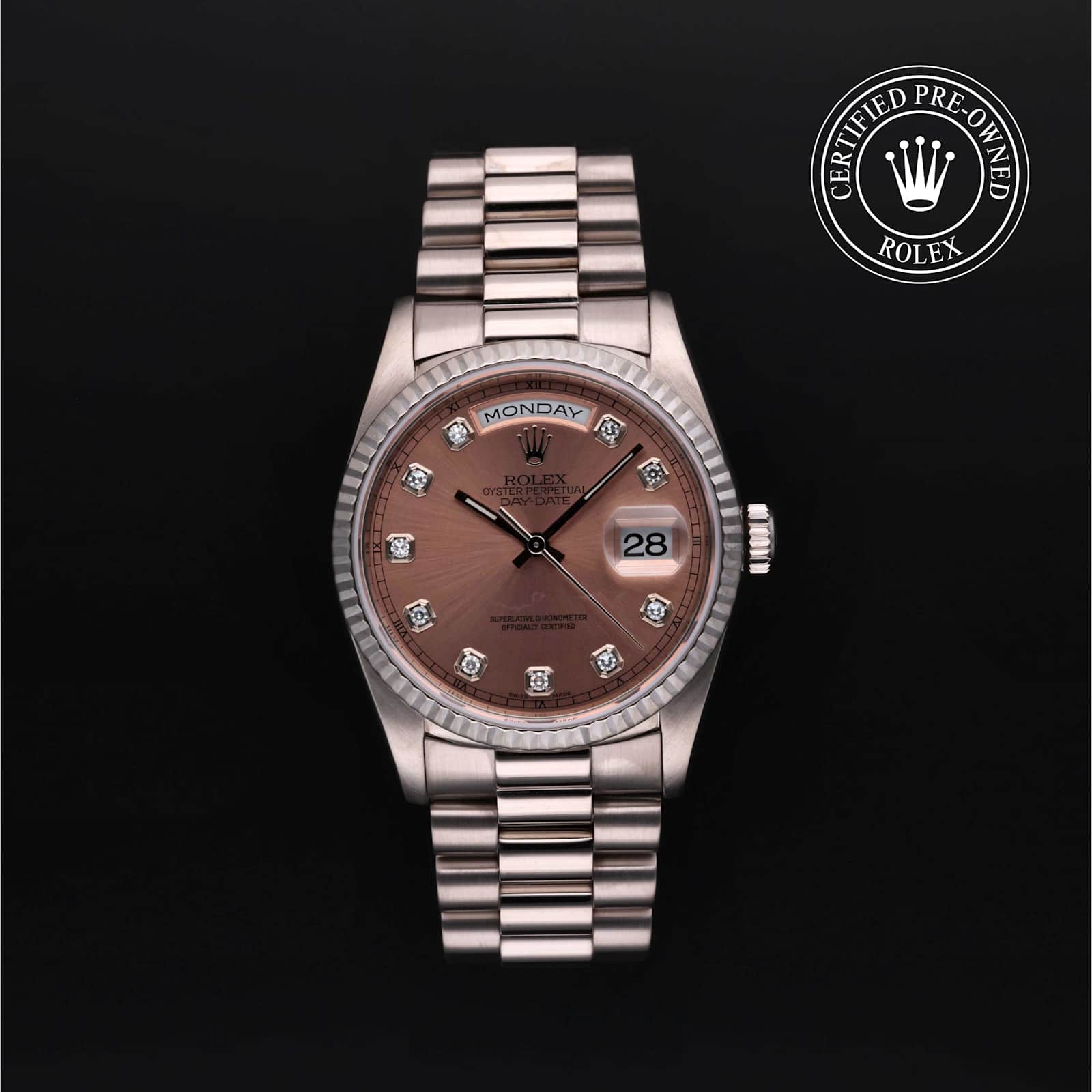 Rolex Day-Date in White Gold, 18239 - Bucherer