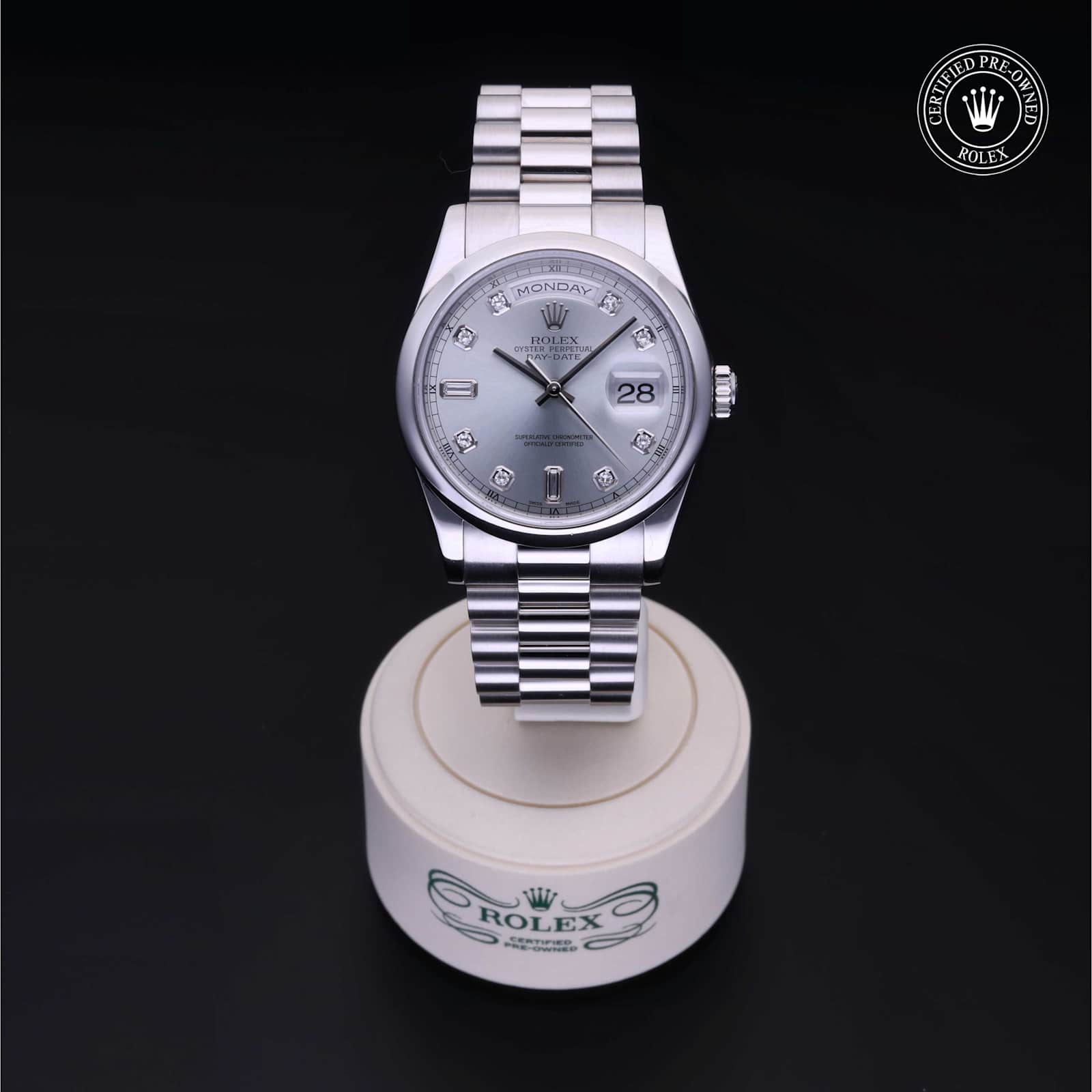 Rolex Day-Date in Platinum, 118206 - Bucherer