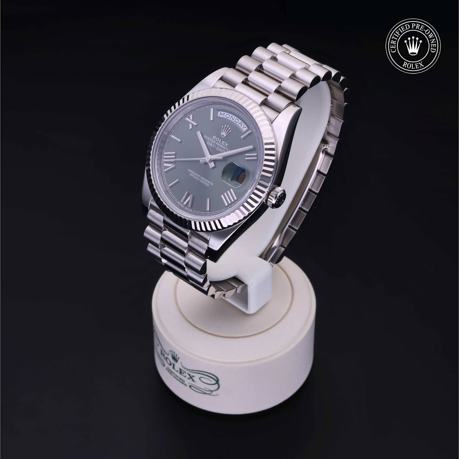 Rolex Day-Date in White Gold, 228239 - Bucherer