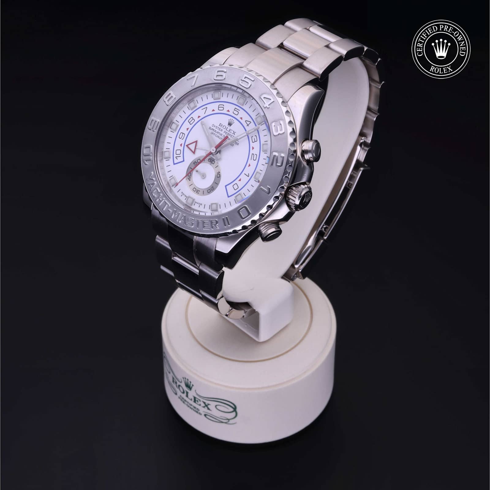 Rolex Yacht-Master II in White Gold, 116689 - Bucherer