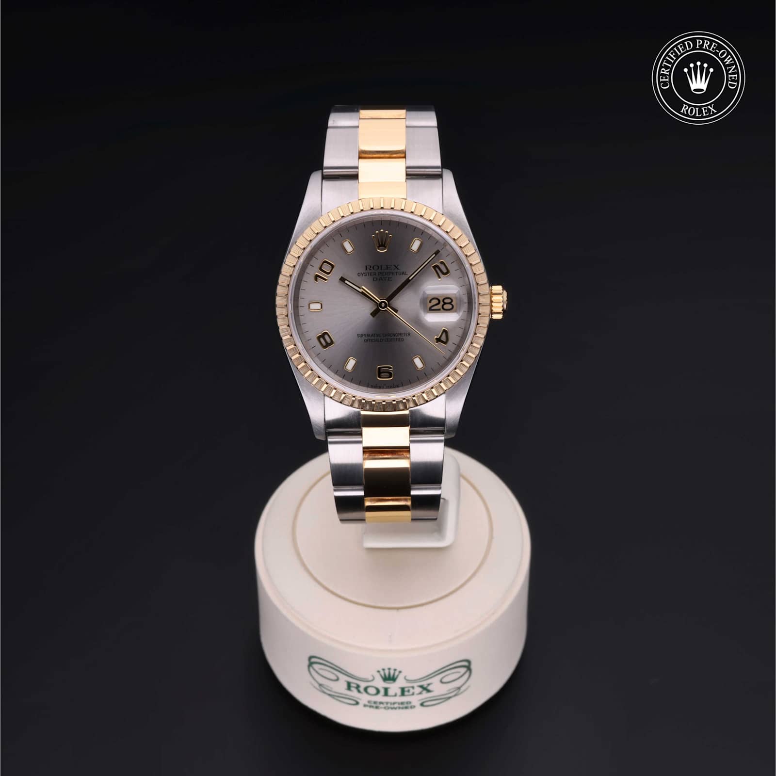 Rolex Date in Bicolor, 15223 - Bucherer