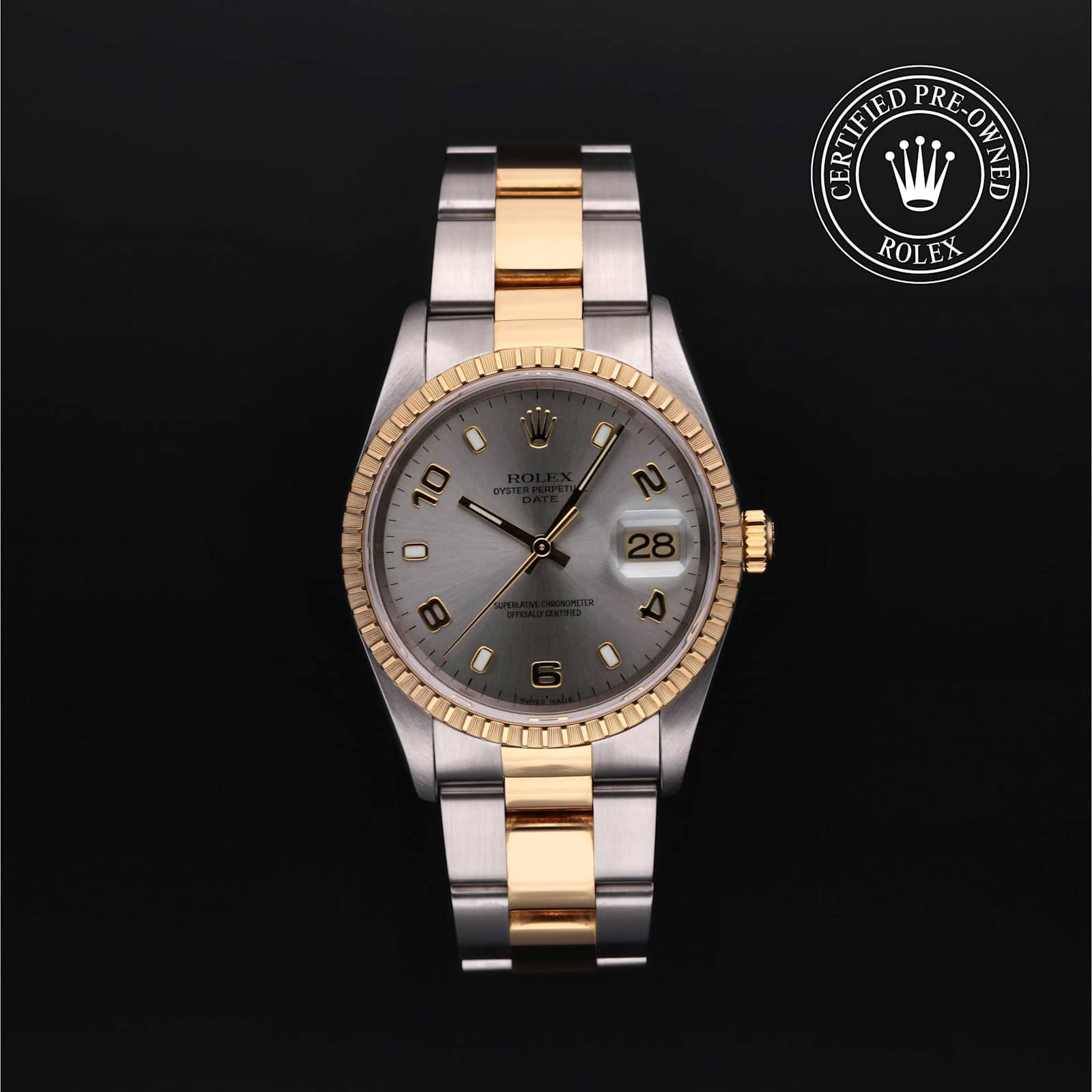 Rolex Date in Bicolor, 15223 - Bucherer