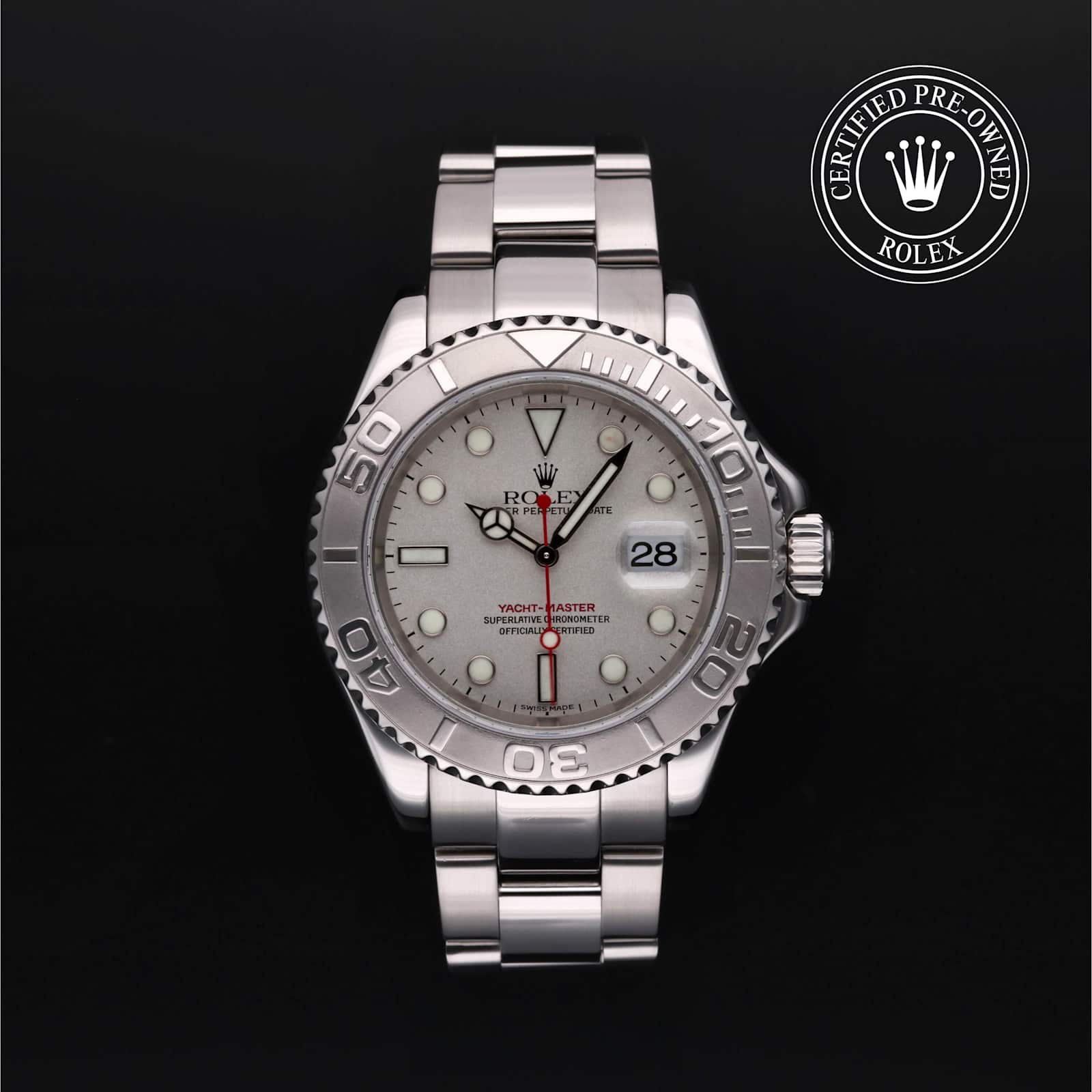 Rolex Yacht-Master in Steel/Platinum, 16622 - Bucherer