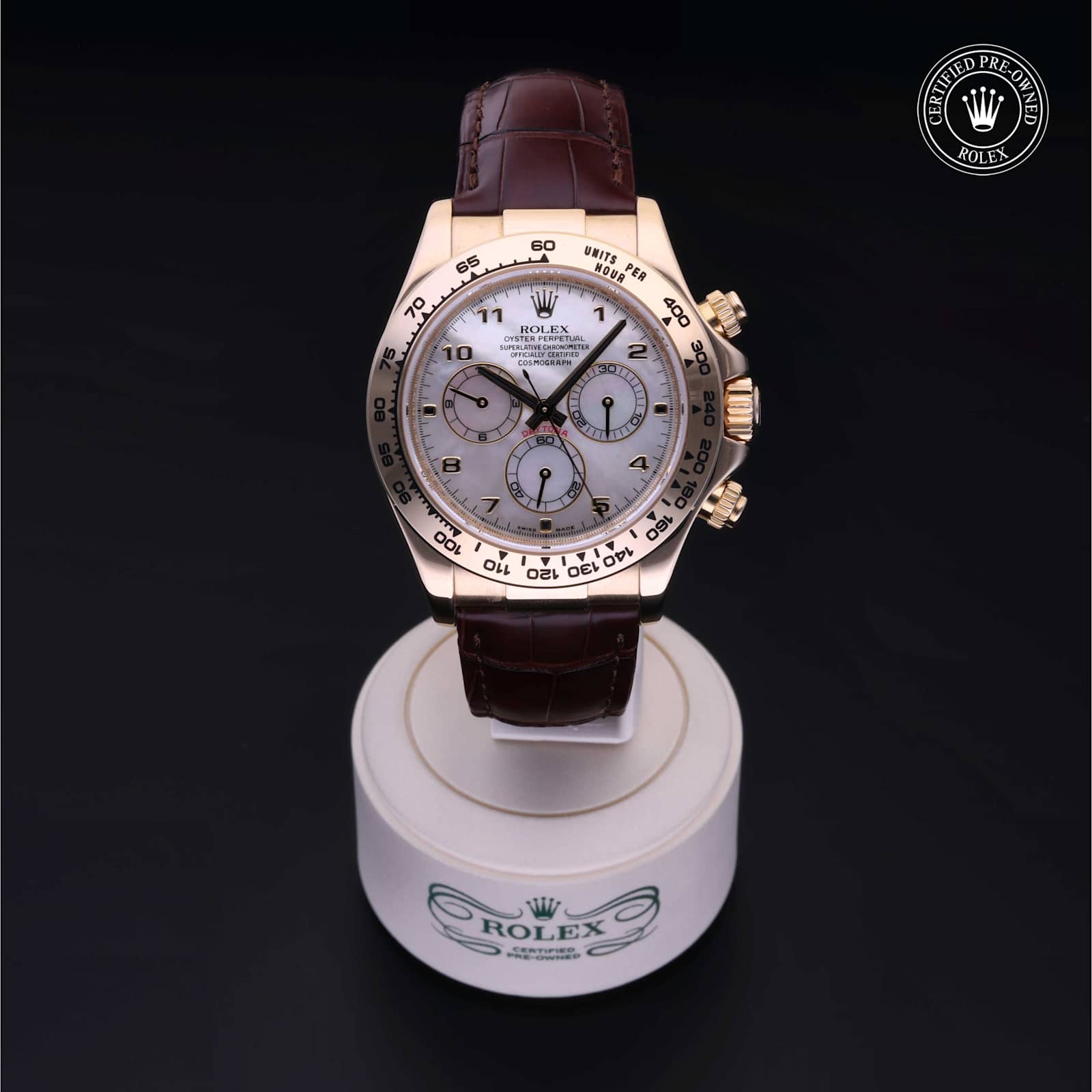 Rolex Cosmograph Daytona in Yellow Gold, 116518 - Bucherer