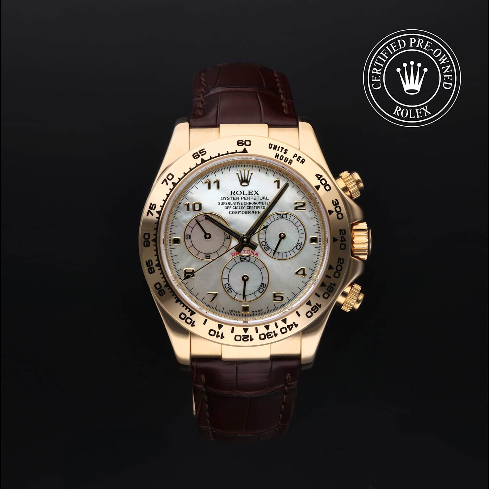 Rolex Cosmograph Daytona in Yellow Gold, 116518 - Bucherer