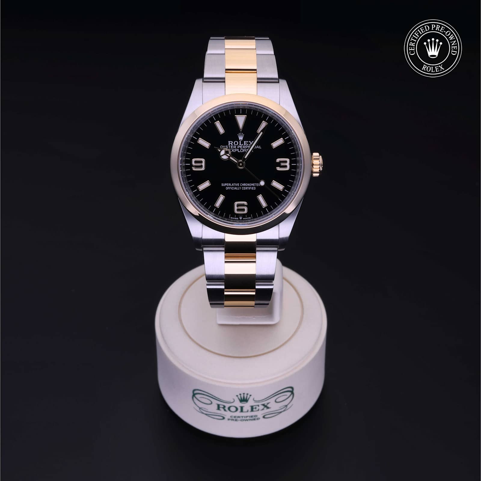 Rolex Explorer in Steel/Yellow Gold, 124273 - Bucherer