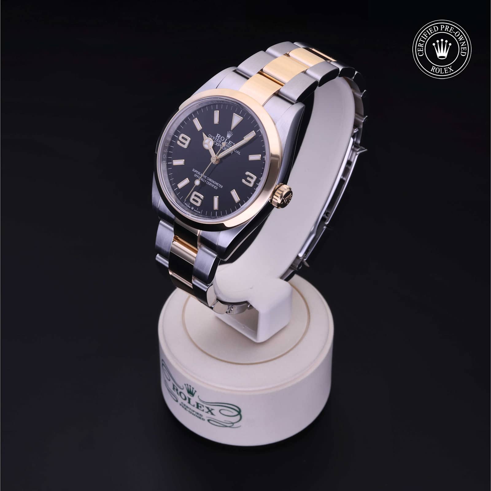 Rolex Explorer in Steel/Yellow Gold, 124273 - Bucherer
