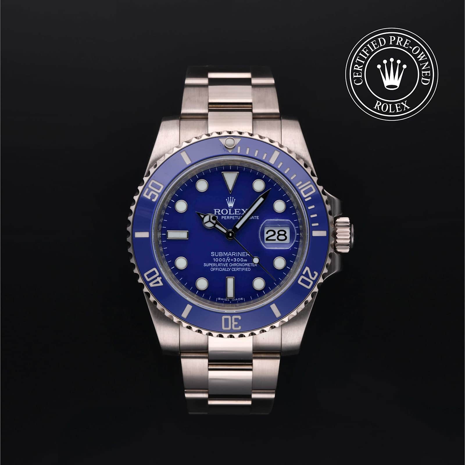 Rolex Submariner Date in White Gold, 116619 - Bucherer