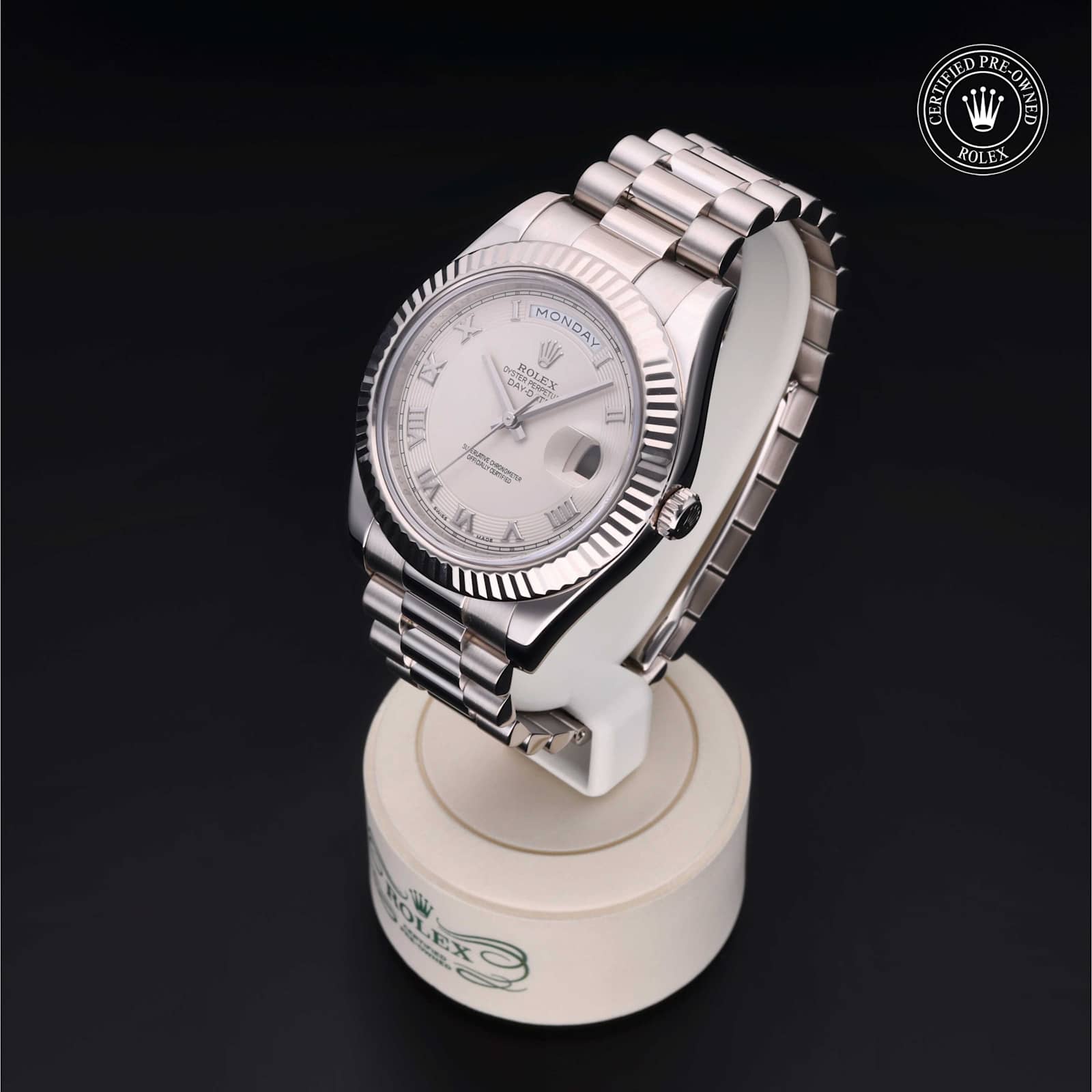 Rolex Day-Date in White Gold, 218239 - Bucherer