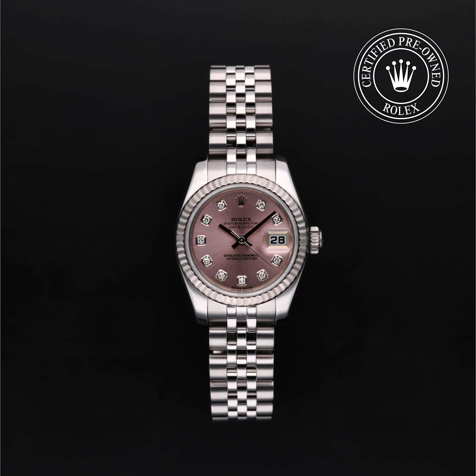Rolex Datejust in Steel/White Gold, 179174 - Bucherer