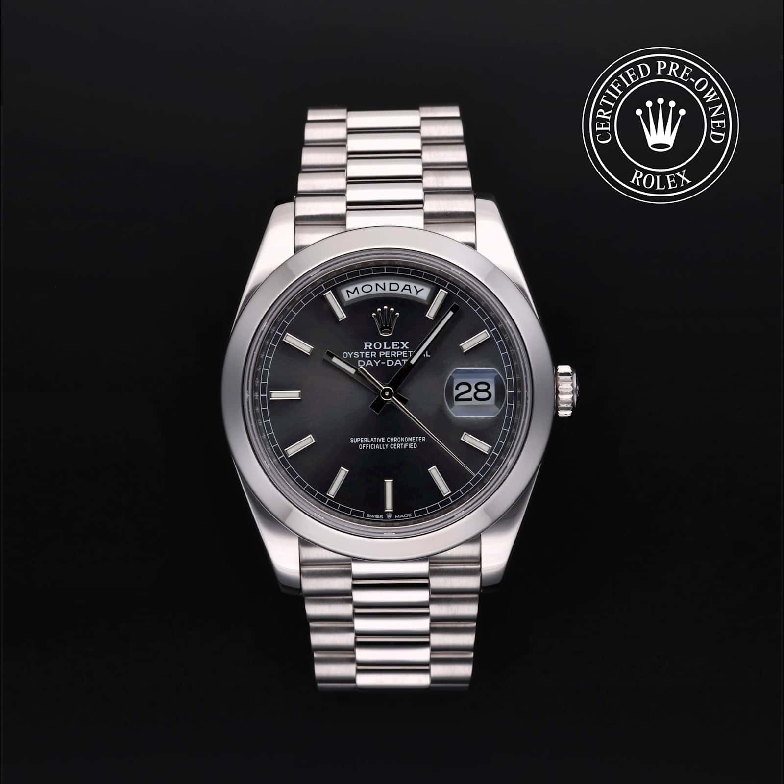 Rolex Day-Date in Platinum, 228206 - Bucherer