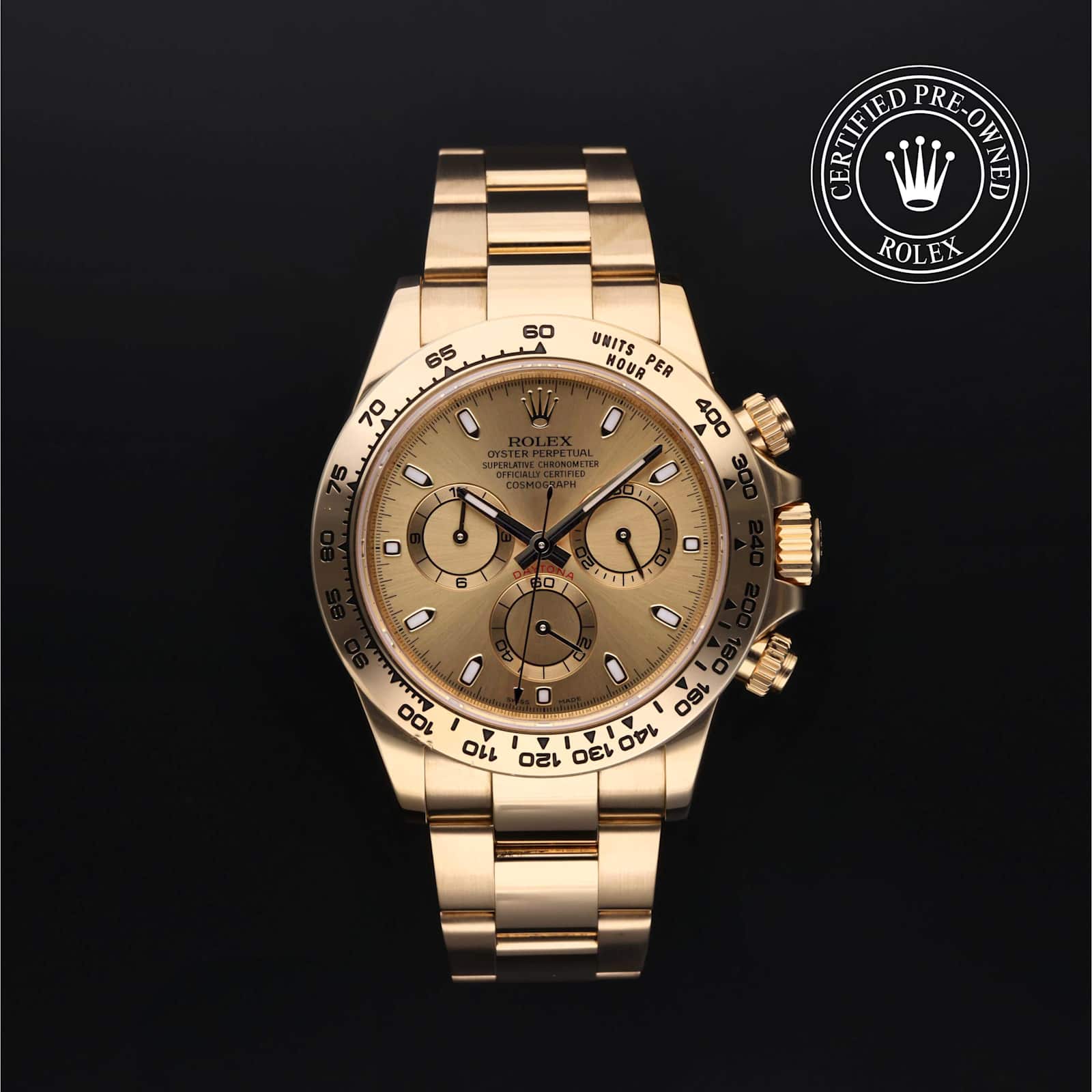 Rolex Cosmograph Daytona in Yellow Gold, 116508 - Bucherer