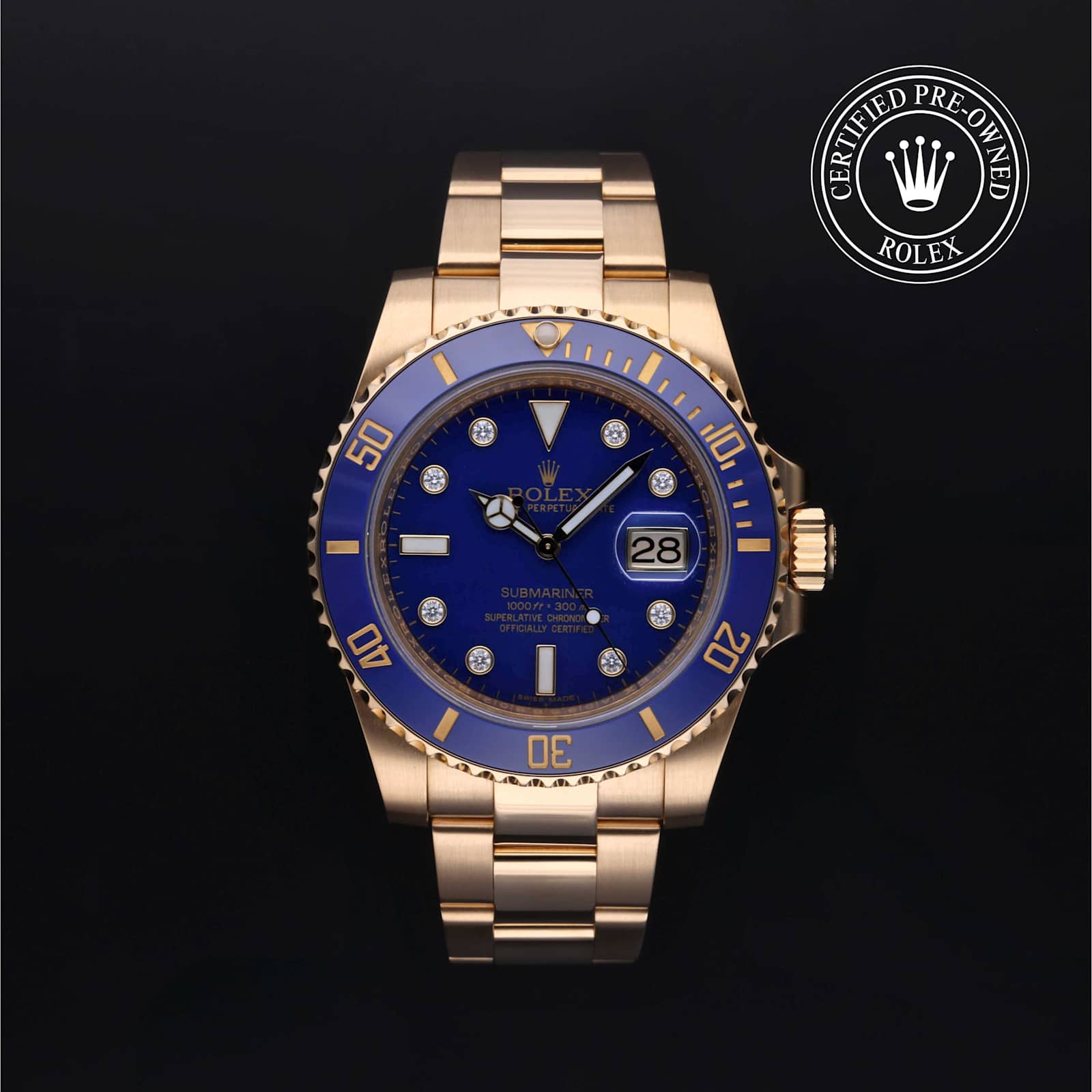 Rolex Submariner Date in Yellow Gold, 116618 - Bucherer