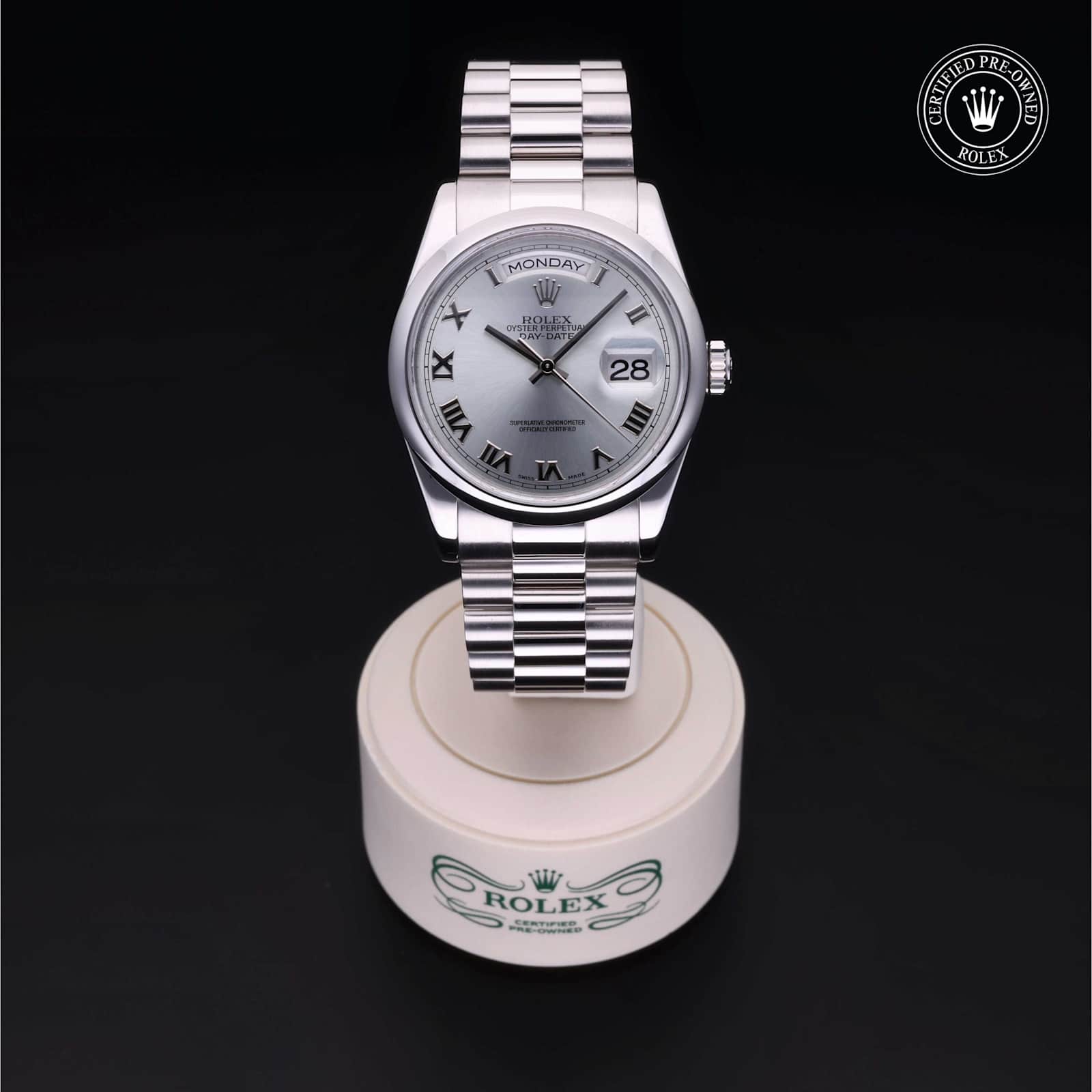 Rolex Day-Date in Platinum, 118206 - Bucherer