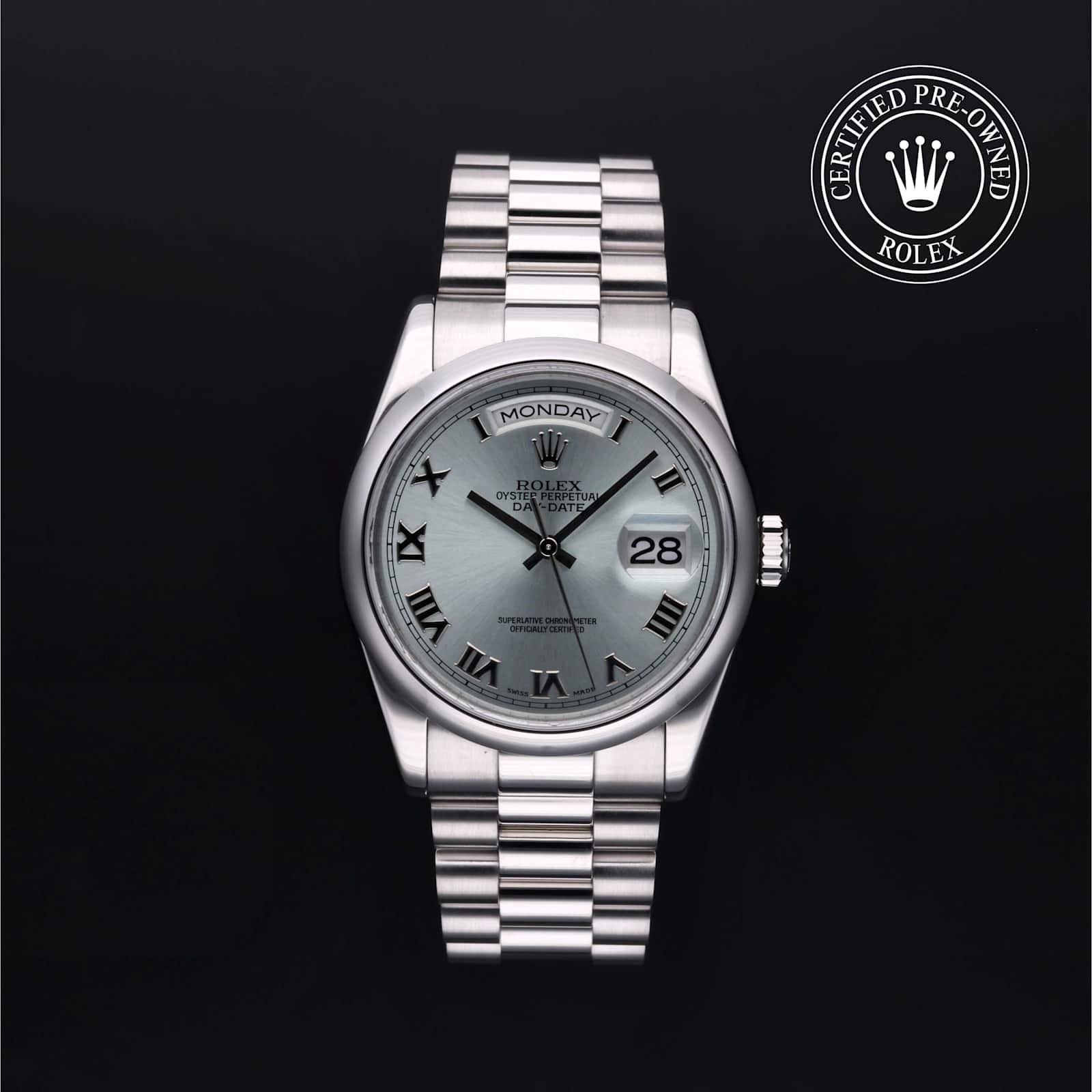 Rolex Day-Date in Platinum, 118206 - Bucherer