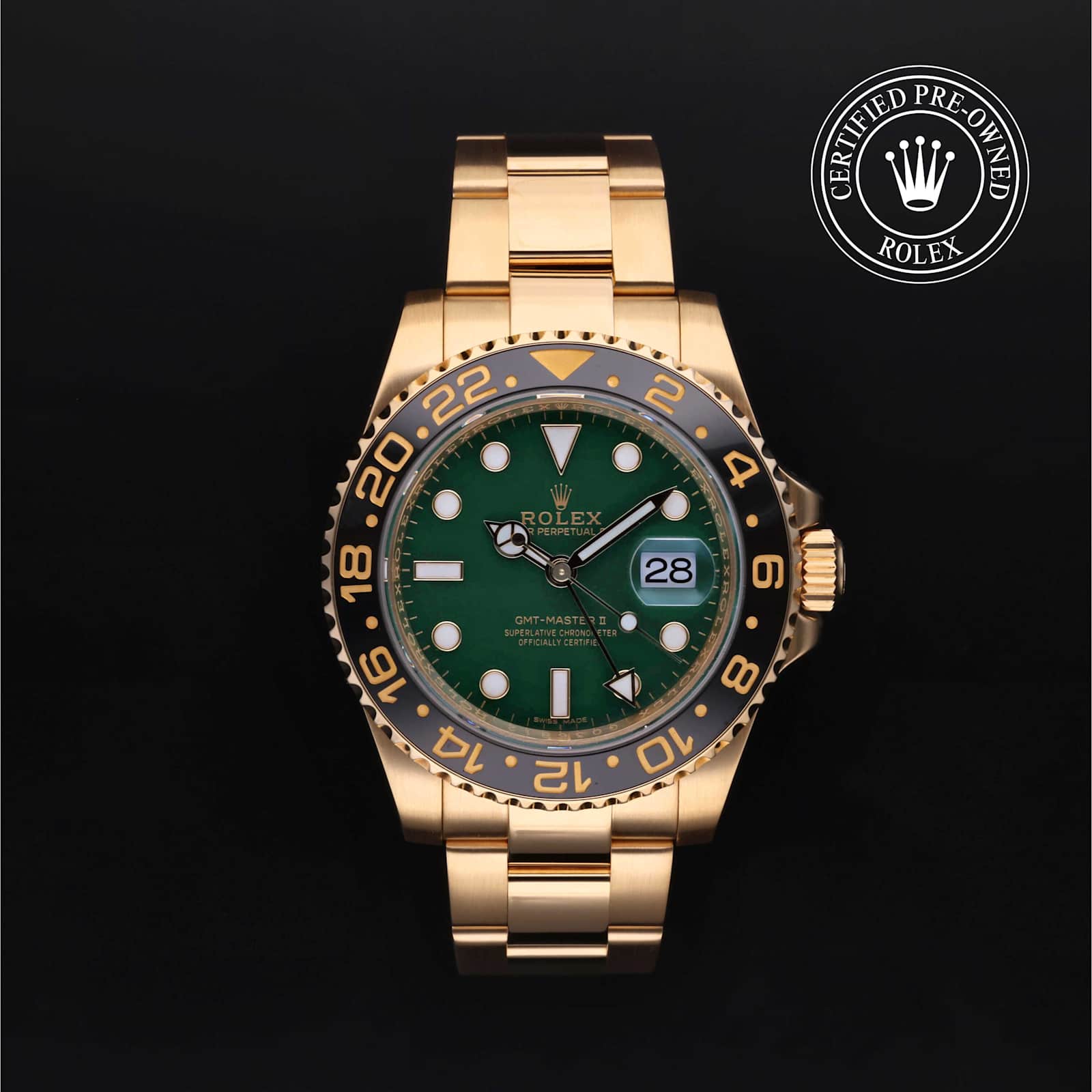 Rolex GMT-Master II in Yellow Gold, 116718 - Bucherer