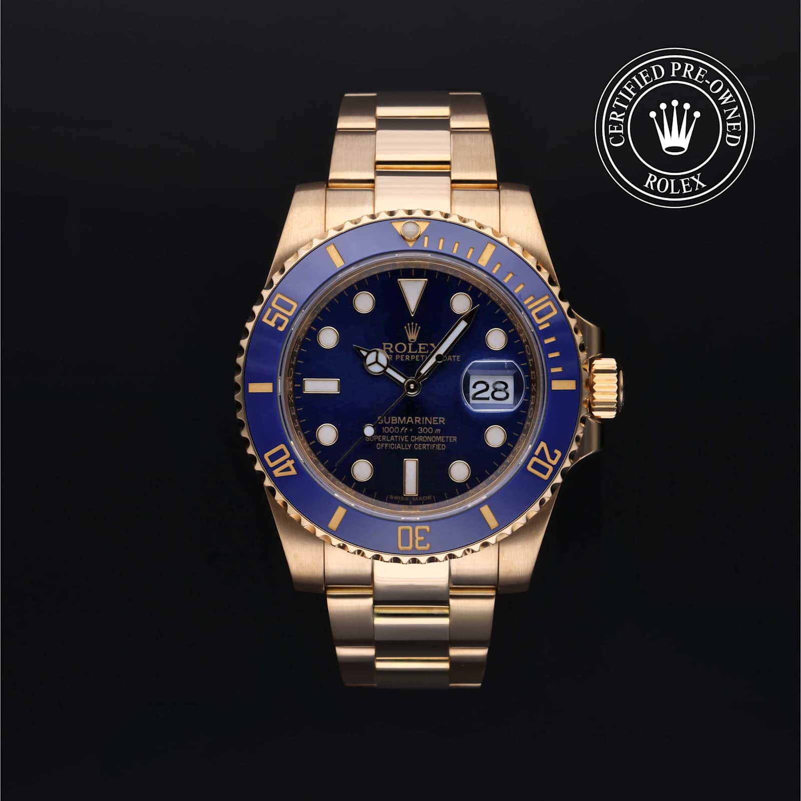 Rolex Submariner Date in Yellow Gold, 116618 - Bucherer