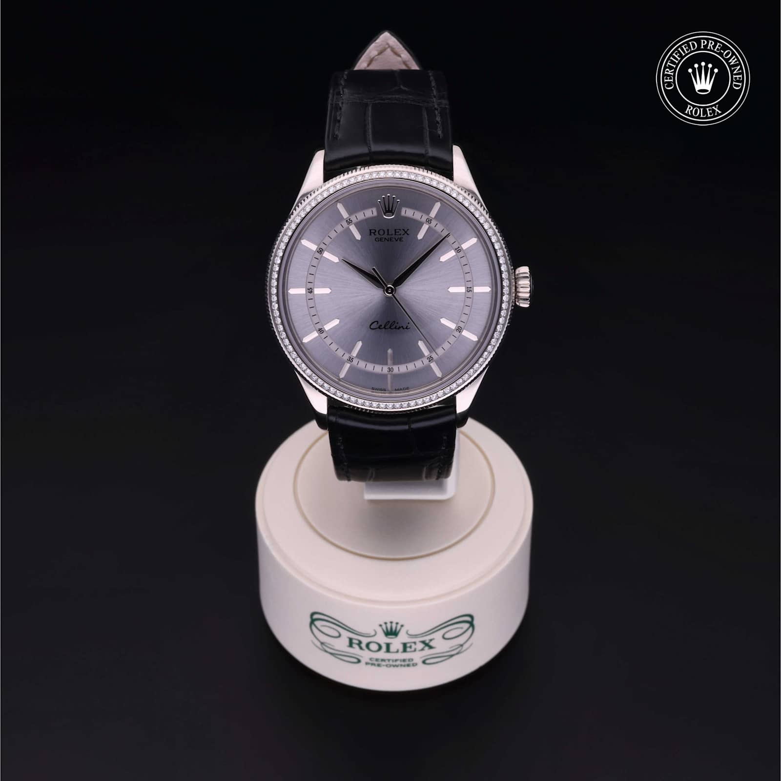 Rolex Cellini in White Gold, 50609RBR - Bucherer