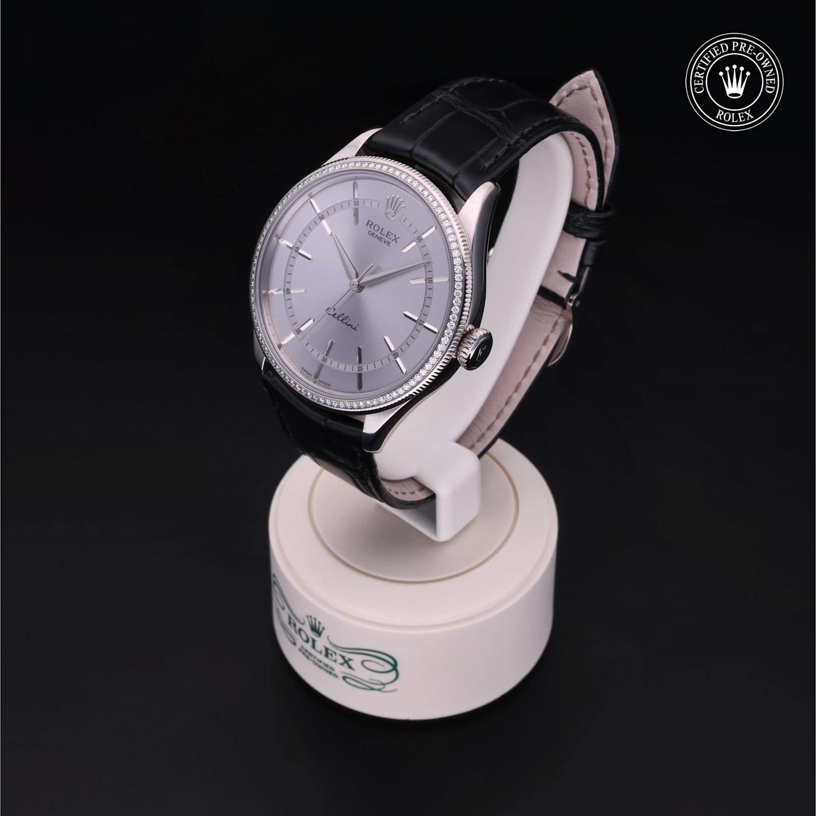 Rolex Cellini in White Gold, 50609RBR - Bucherer