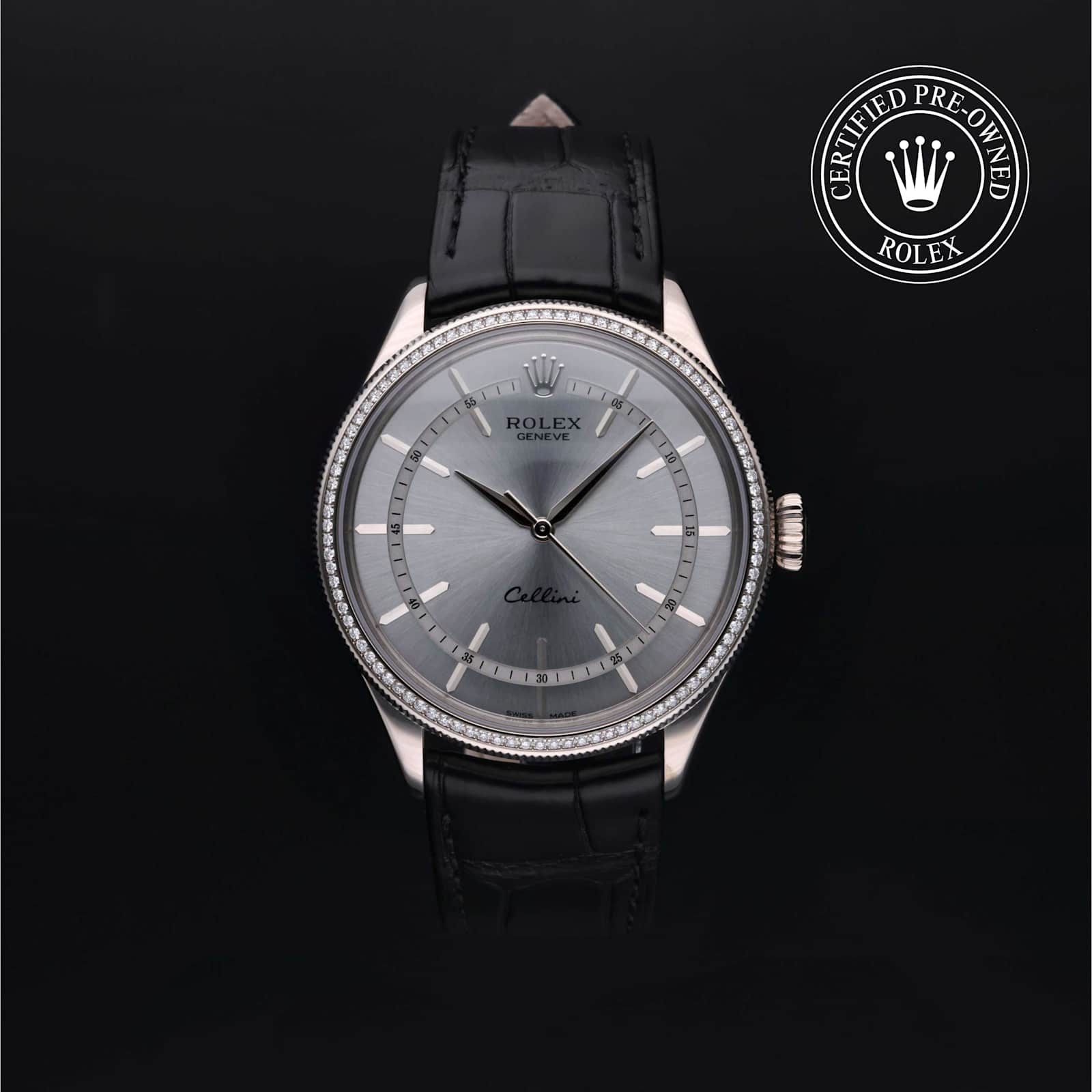 Rolex Cellini in White Gold, 50609RBR - Bucherer