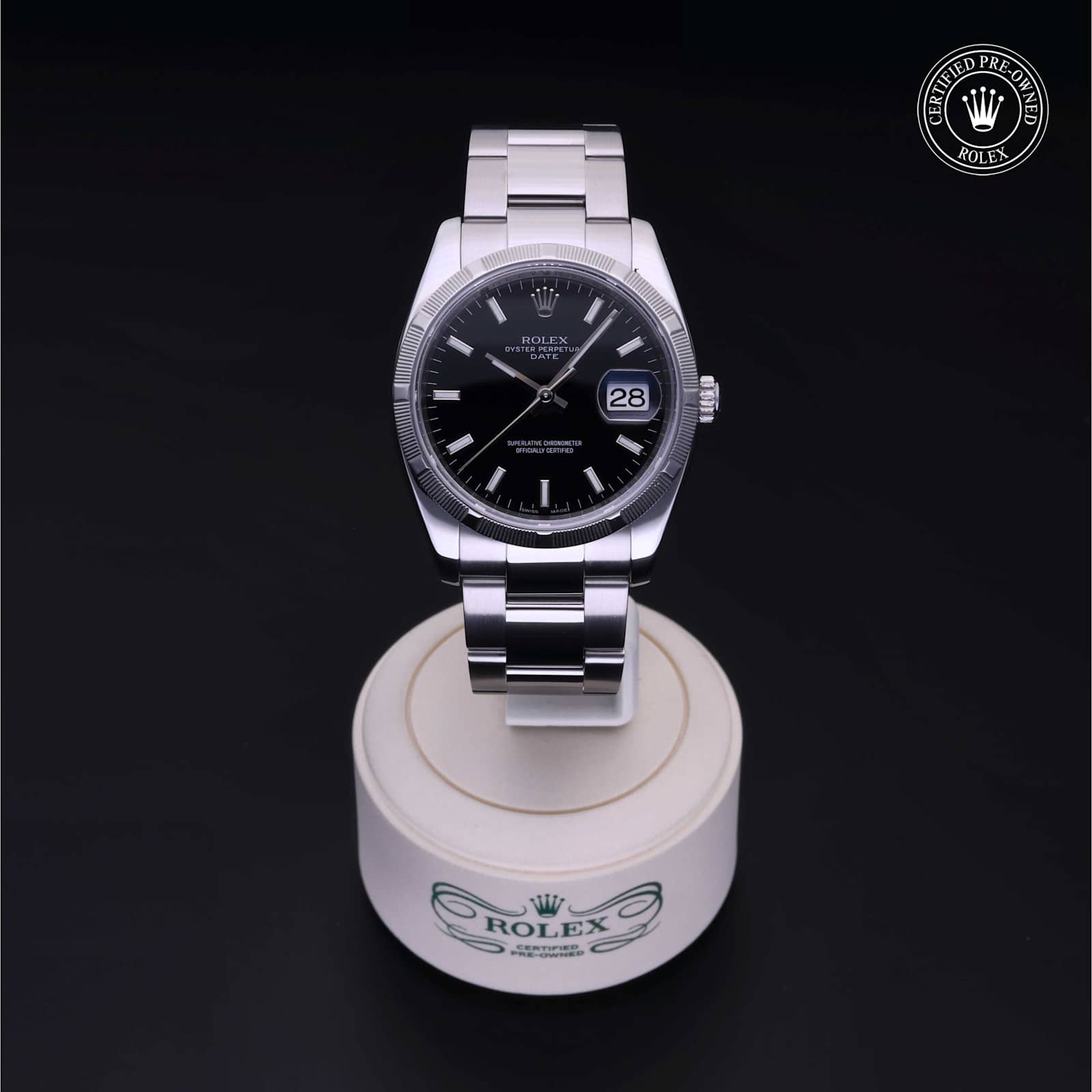 Rolex Date in Steel, 115210 - Bucherer