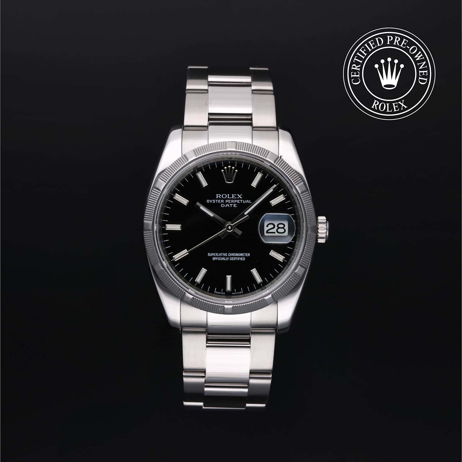 Rolex Date in Steel, 115210 - Bucherer