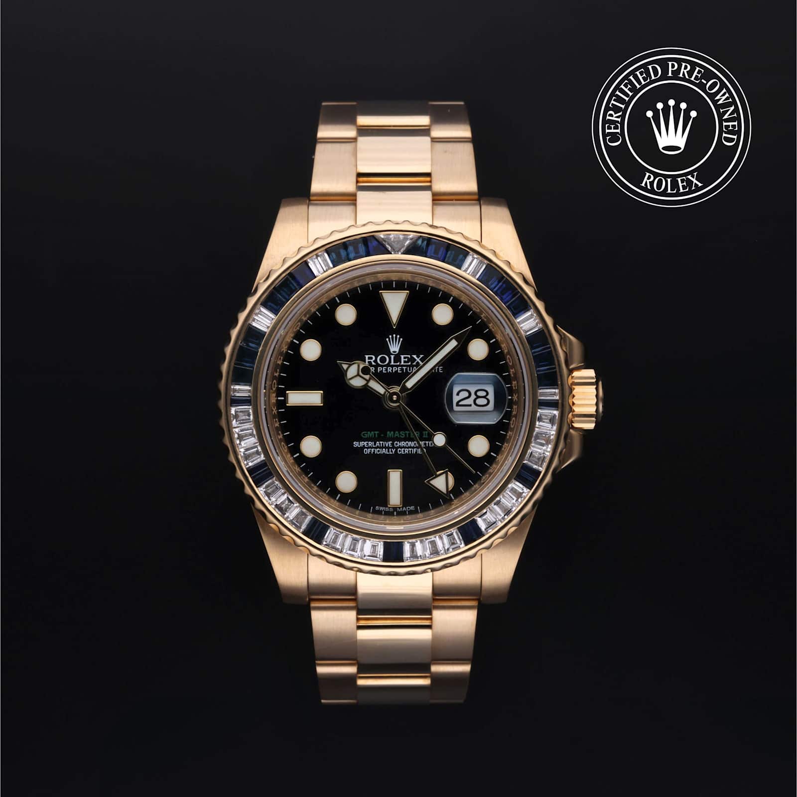 Rolex GMT-Master II in Yellow Gold, 116748SA - Bucherer