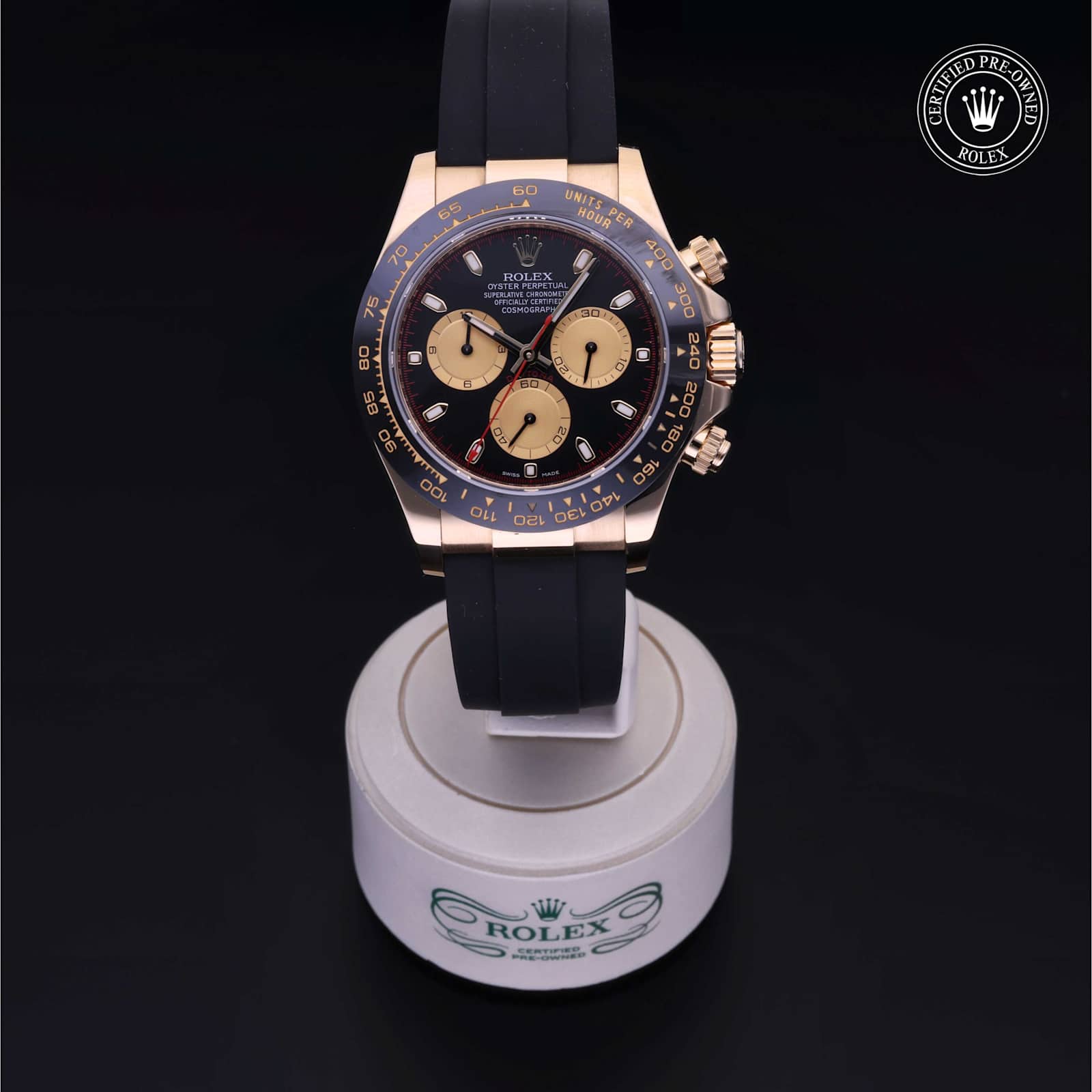 Rolex Cosmograph Daytona in Yellow Gold, 116518LN - Bucherer