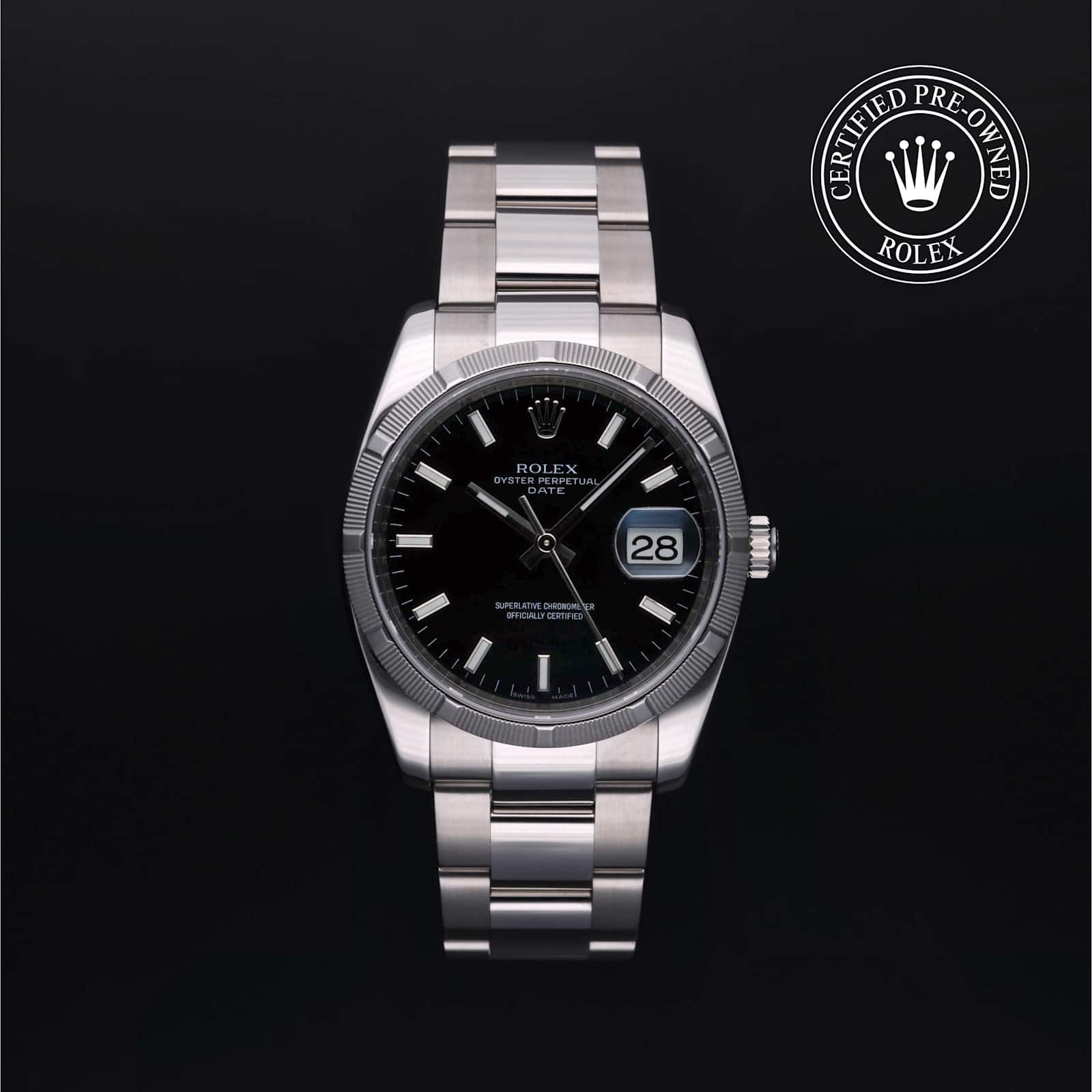 Rolex Date in Steel, 115210 - Bucherer