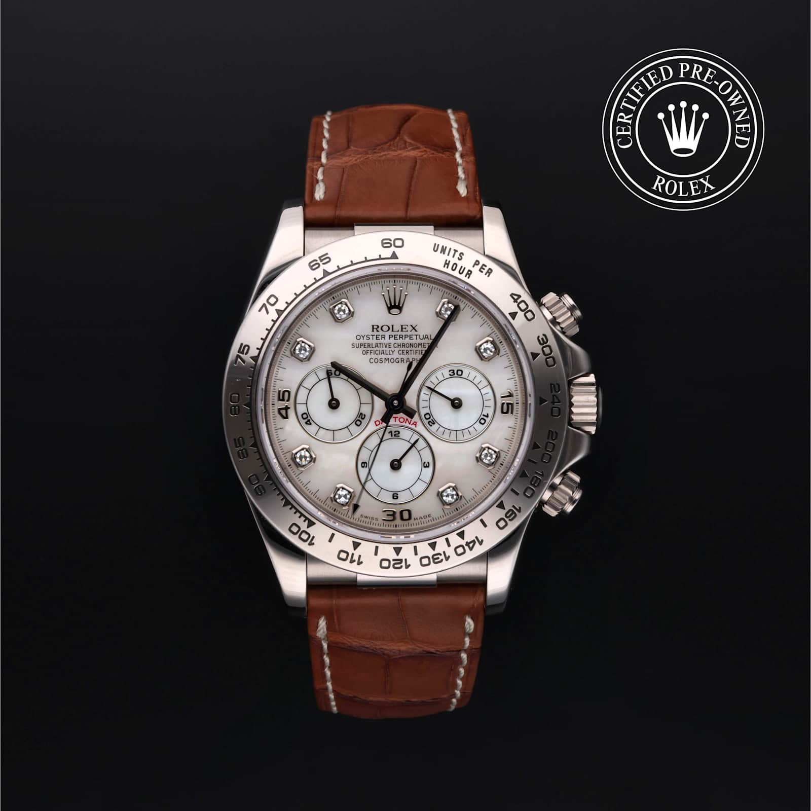 Rolex Cosmograph Daytona in White Gold, 16519NG - Bucherer