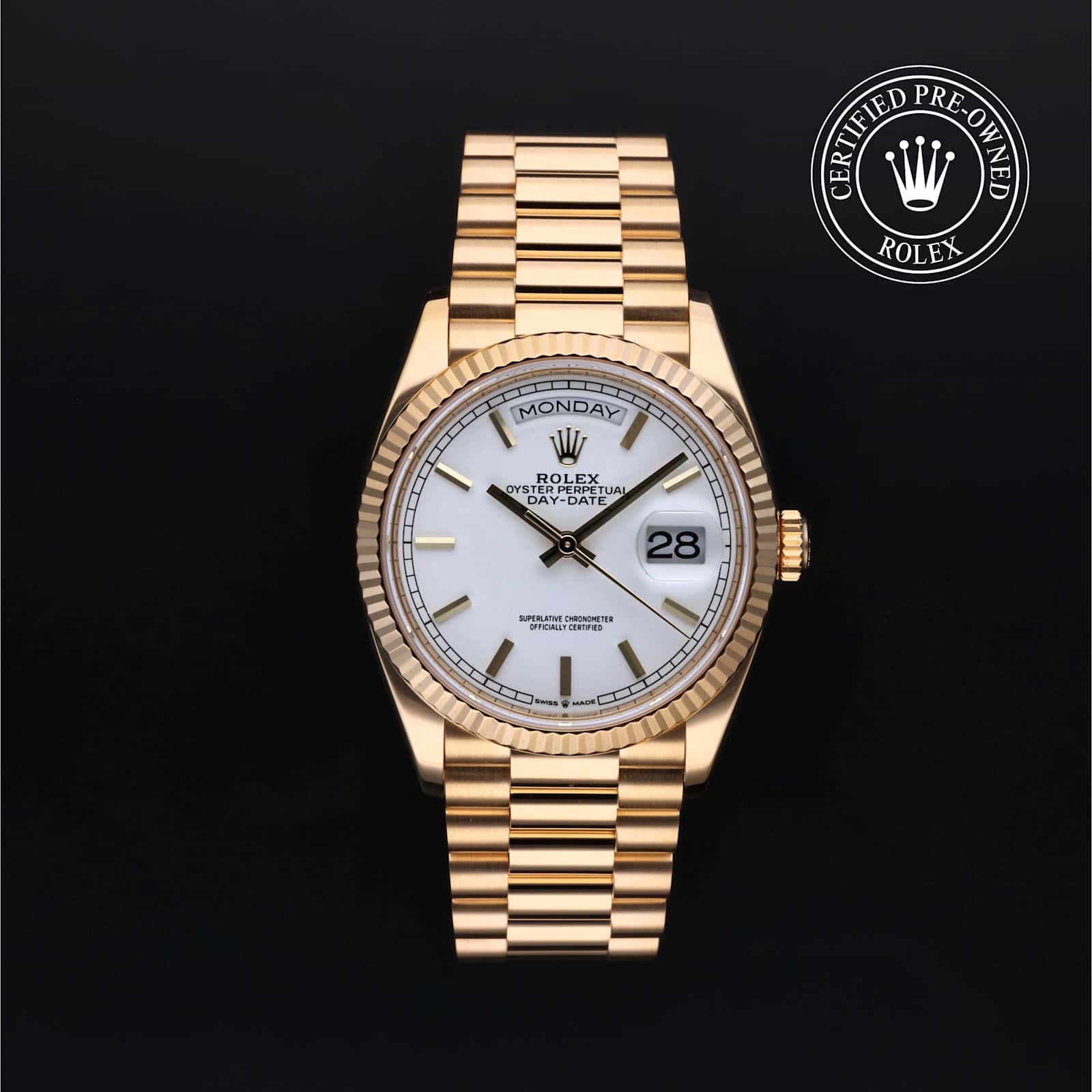 Rolex Day-Date in Yellow Gold, 128238 - Bucherer